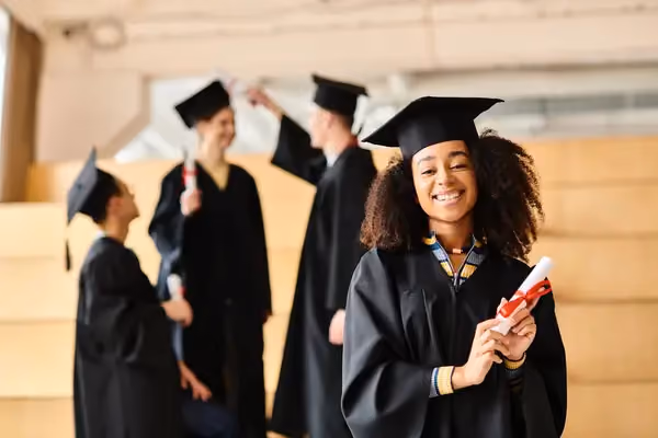 Higher degree graduation.