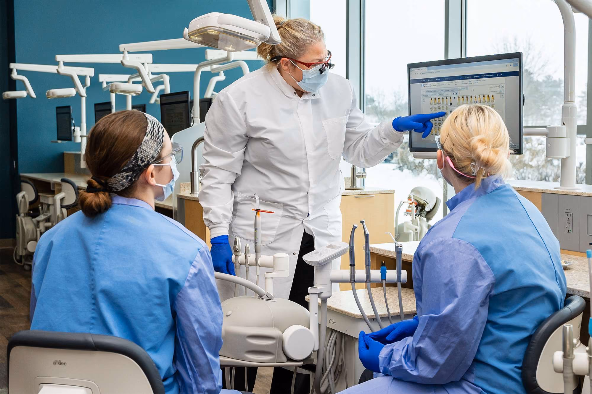 Expanded Function Dental Auxiliary (EFDA) Advanced Technical Certificate Class.