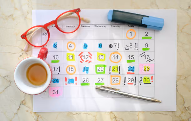 Busy Schedule Stock Photos.