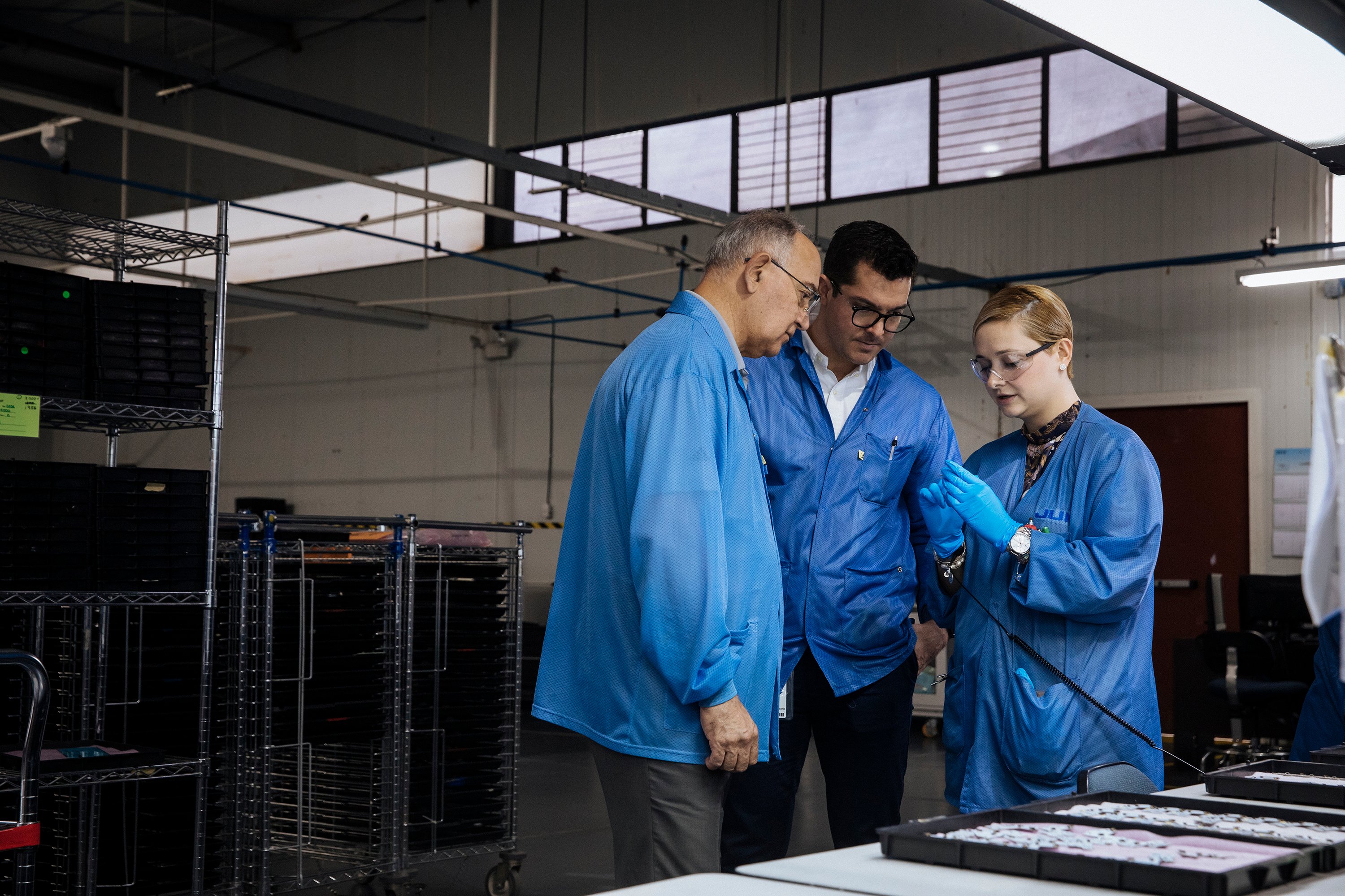 Three manufacturers looking for quality issues