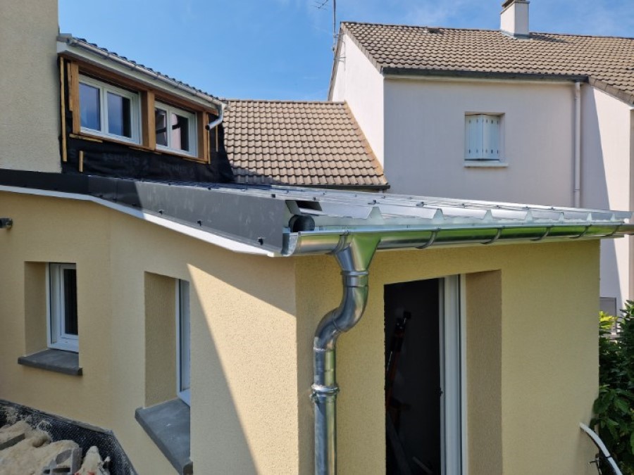 Réalisation d'une extension à Chartres