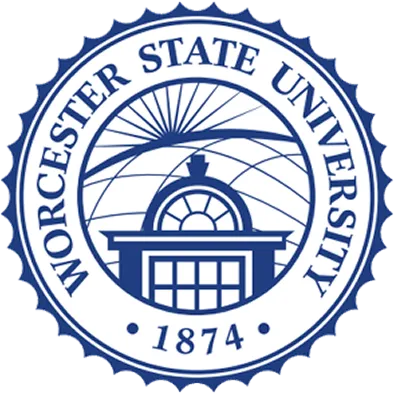 Official seal of Worcester State University, symbolizing higher education and academic achievement.