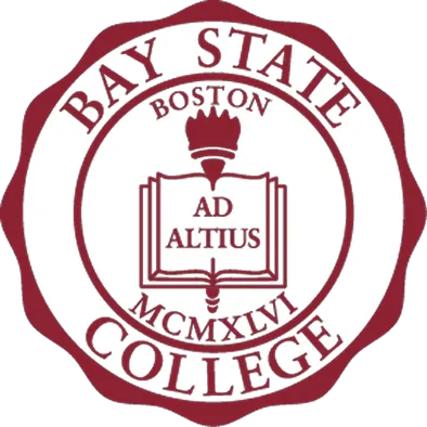 Official seal of Bay State College, representing academic excellence and commitment to education.