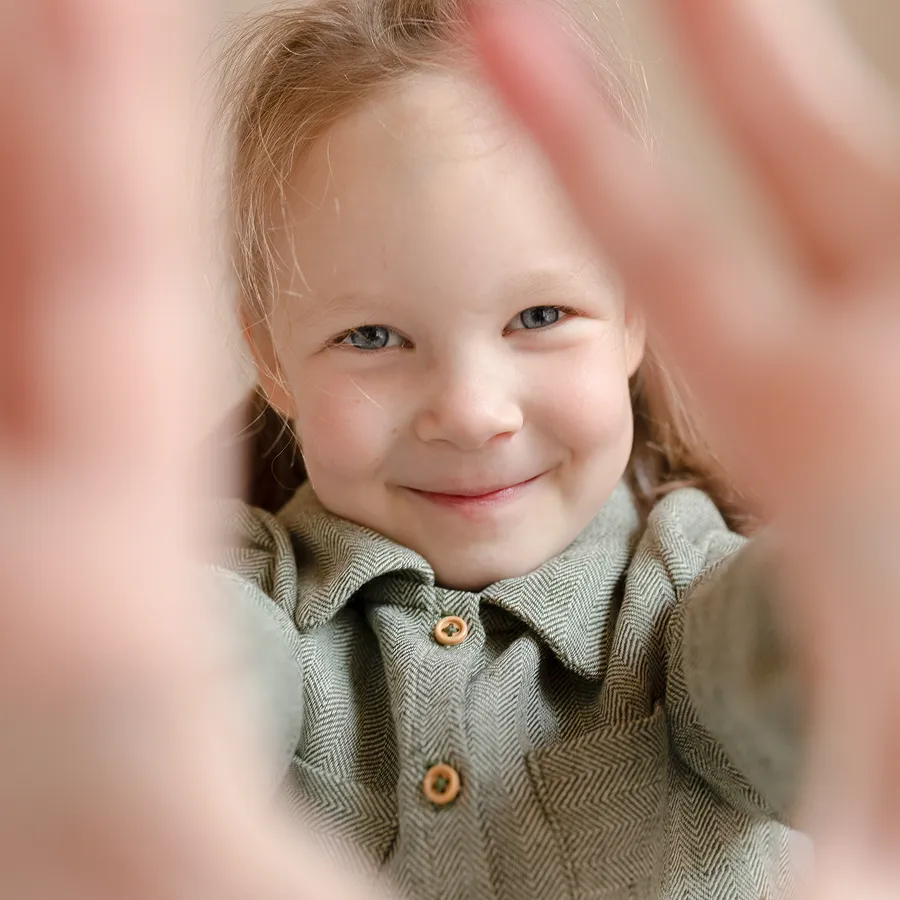 Image of a happy and confident child