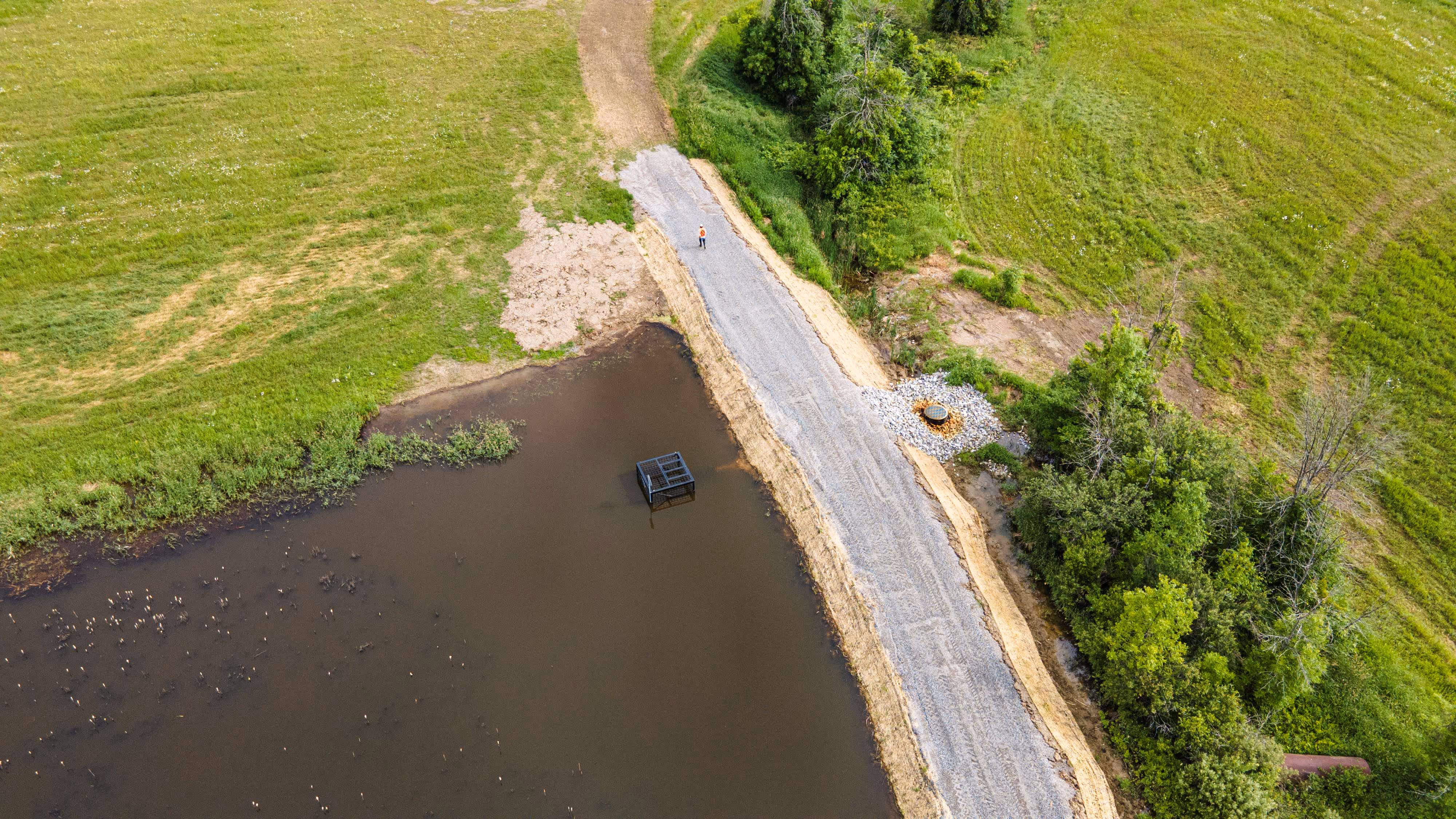 Cube Morency et digue