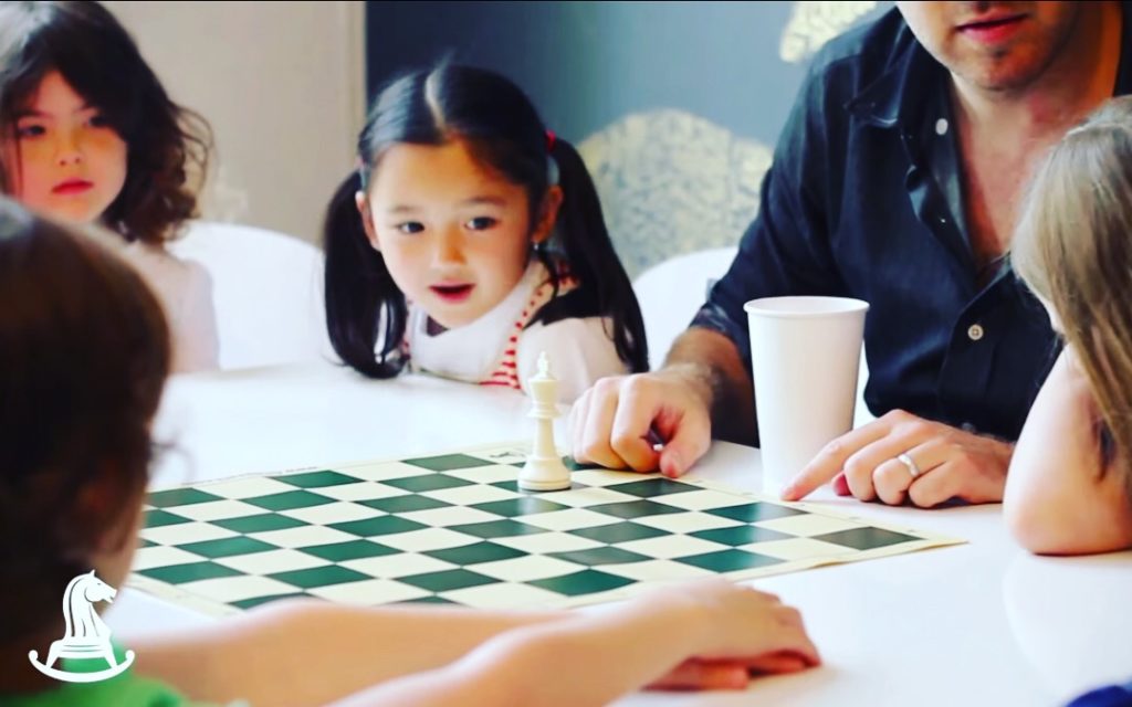 kids playing chess