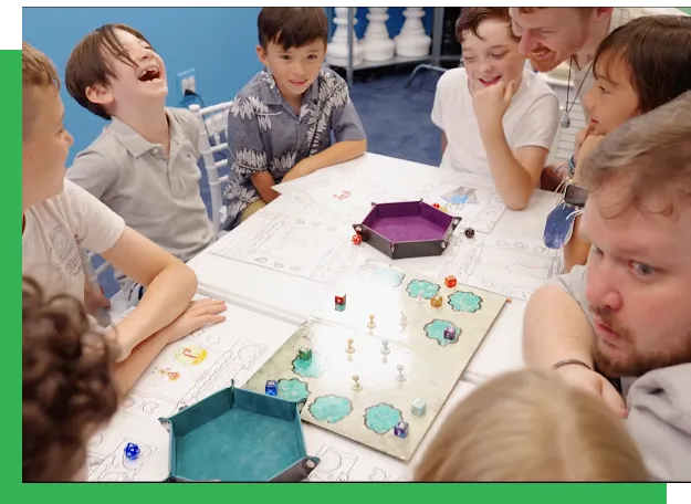 Birchguard Quest scene 1 chess adventure for kids