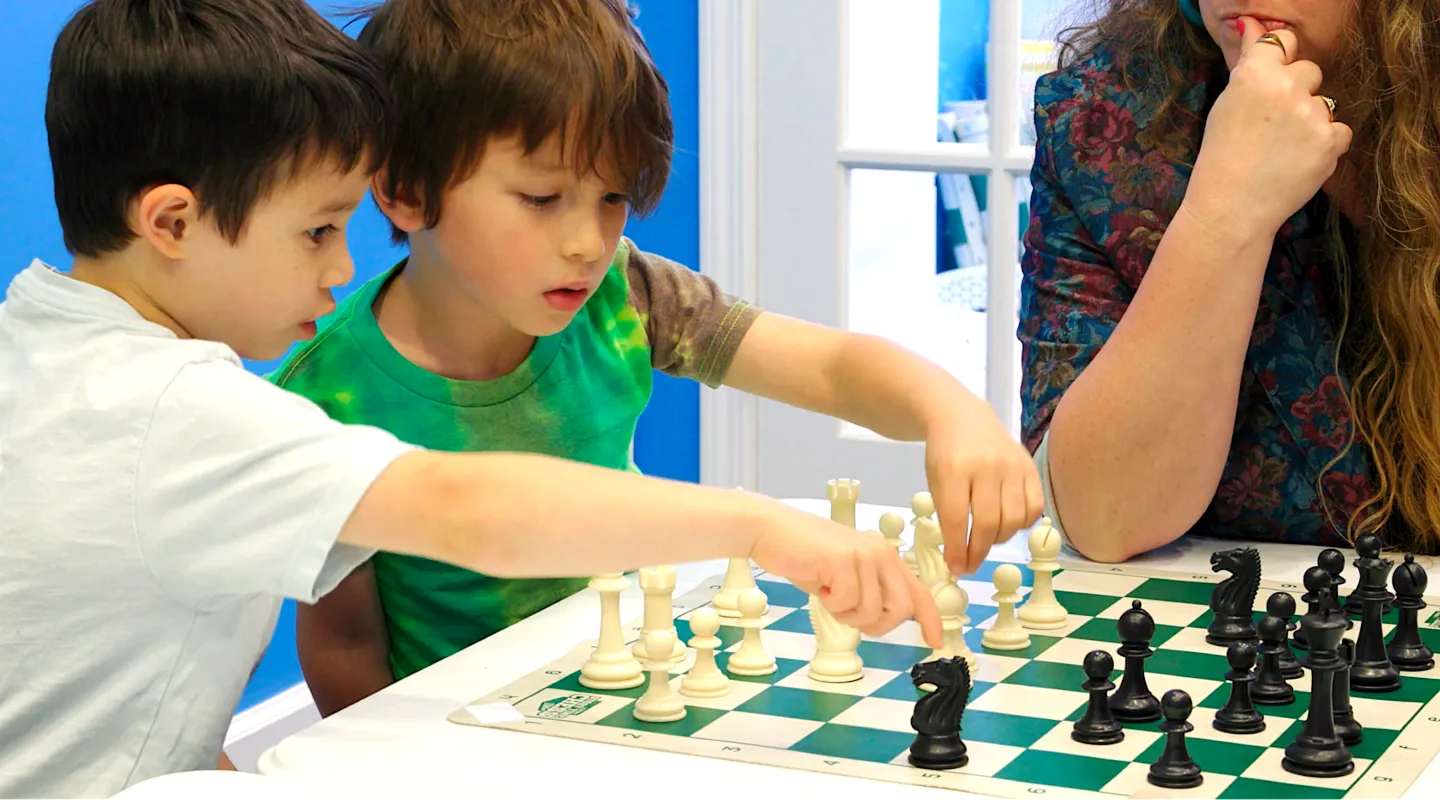 Story Time Chess lessons page header banner