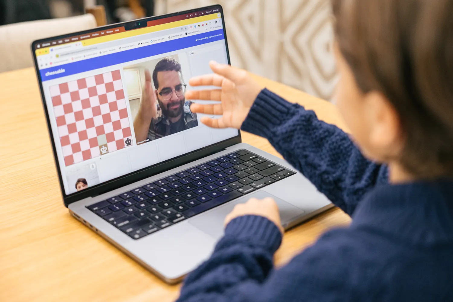 Online chess lessons for kids screenshot