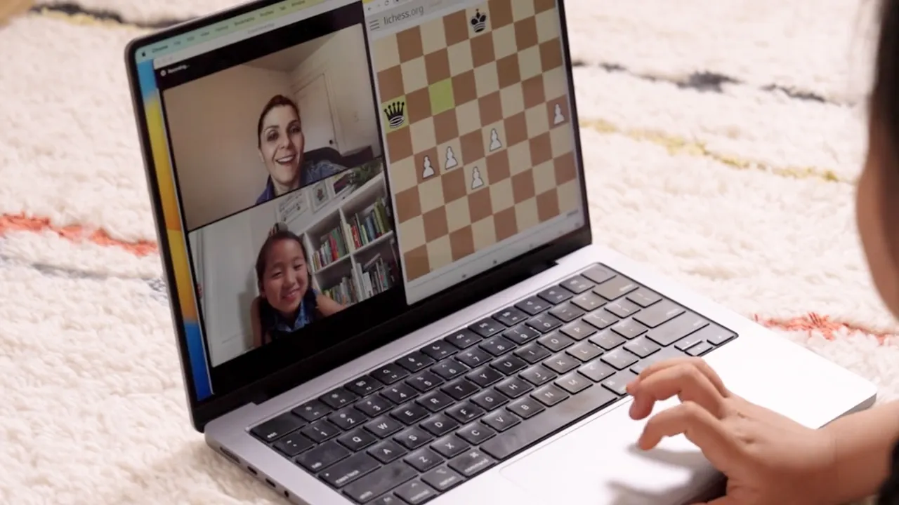 Online chess lessons for kids video still