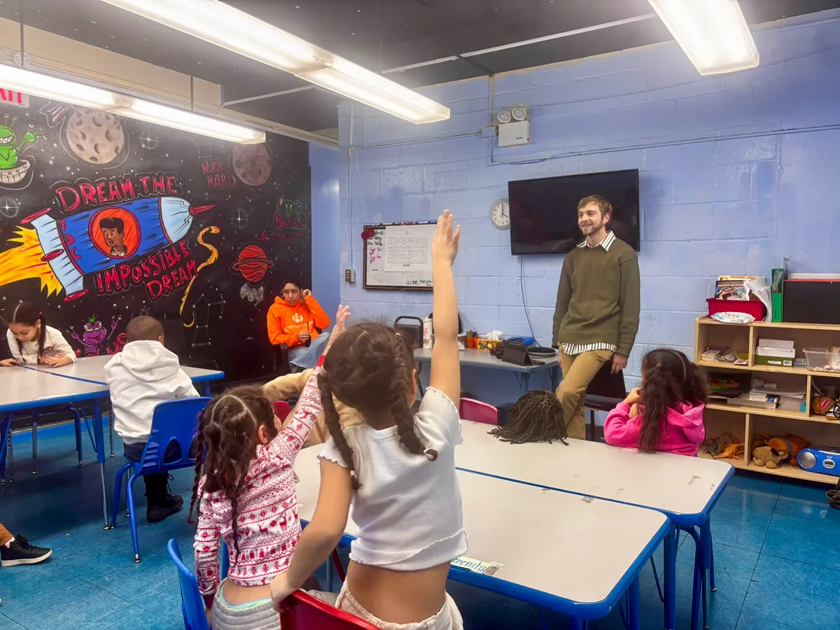 Story Time Chess classroom session photo
