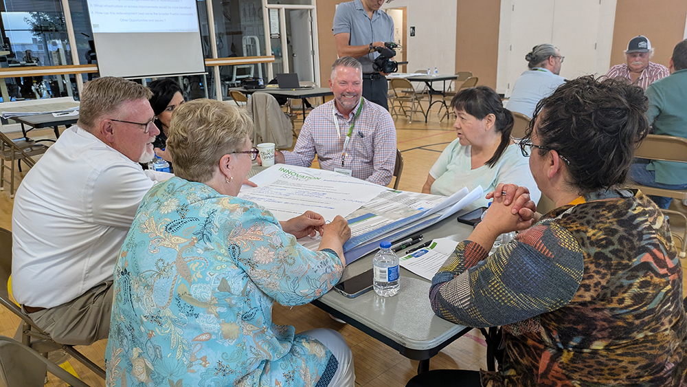 interactive workshop with community leaders