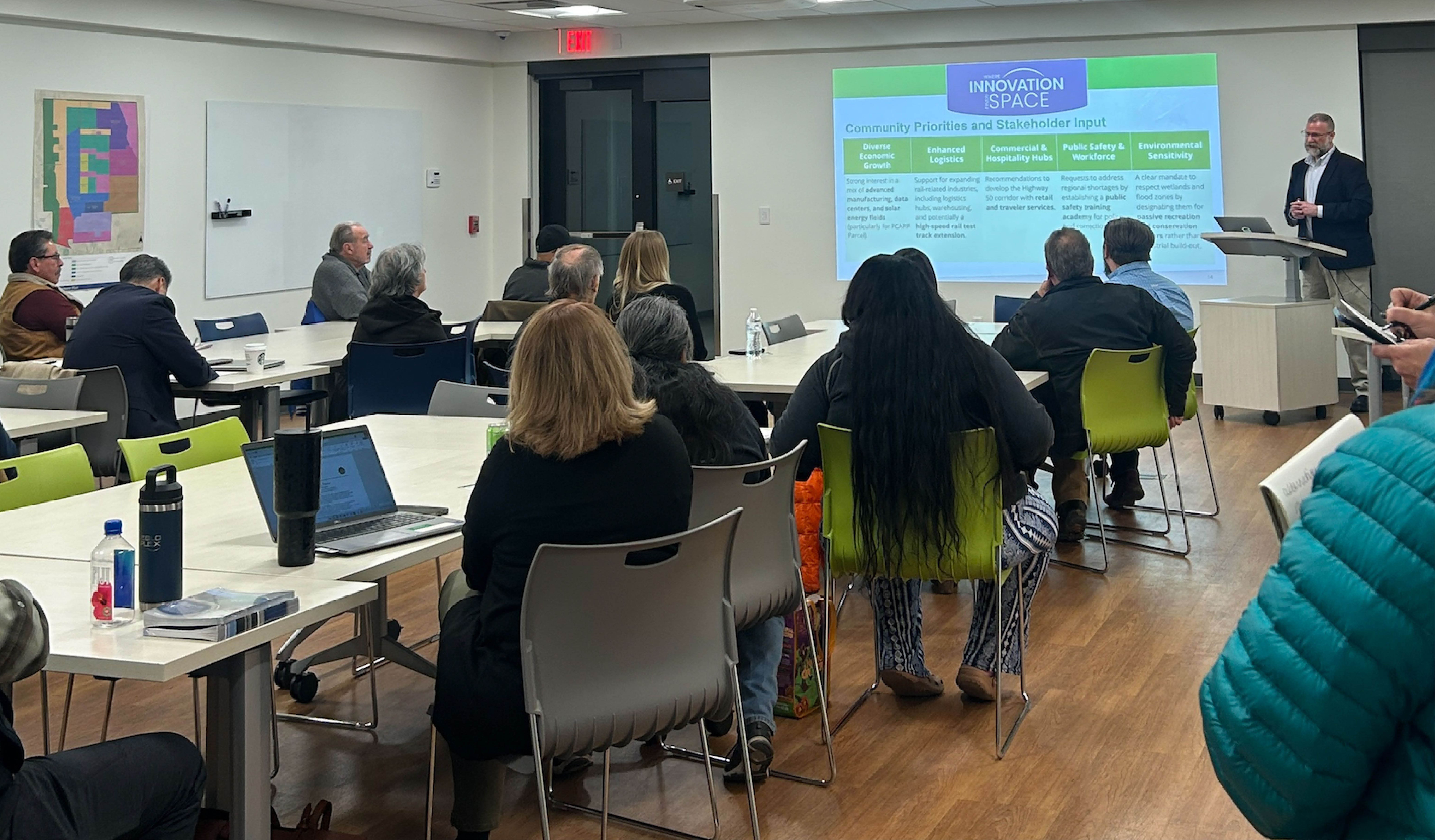 interactive workshop with community leaders