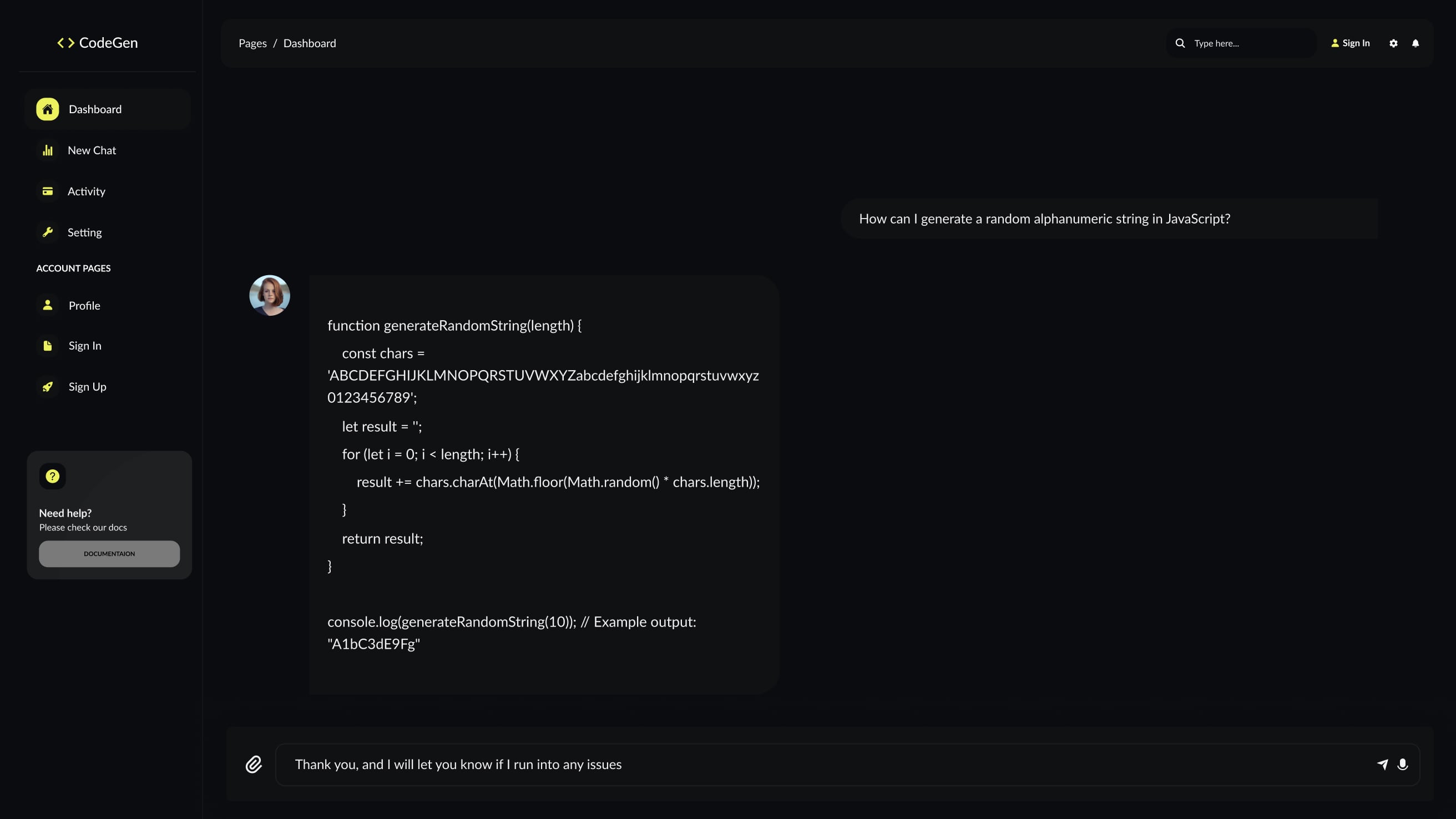 Codegen - Ai Saas Website Template