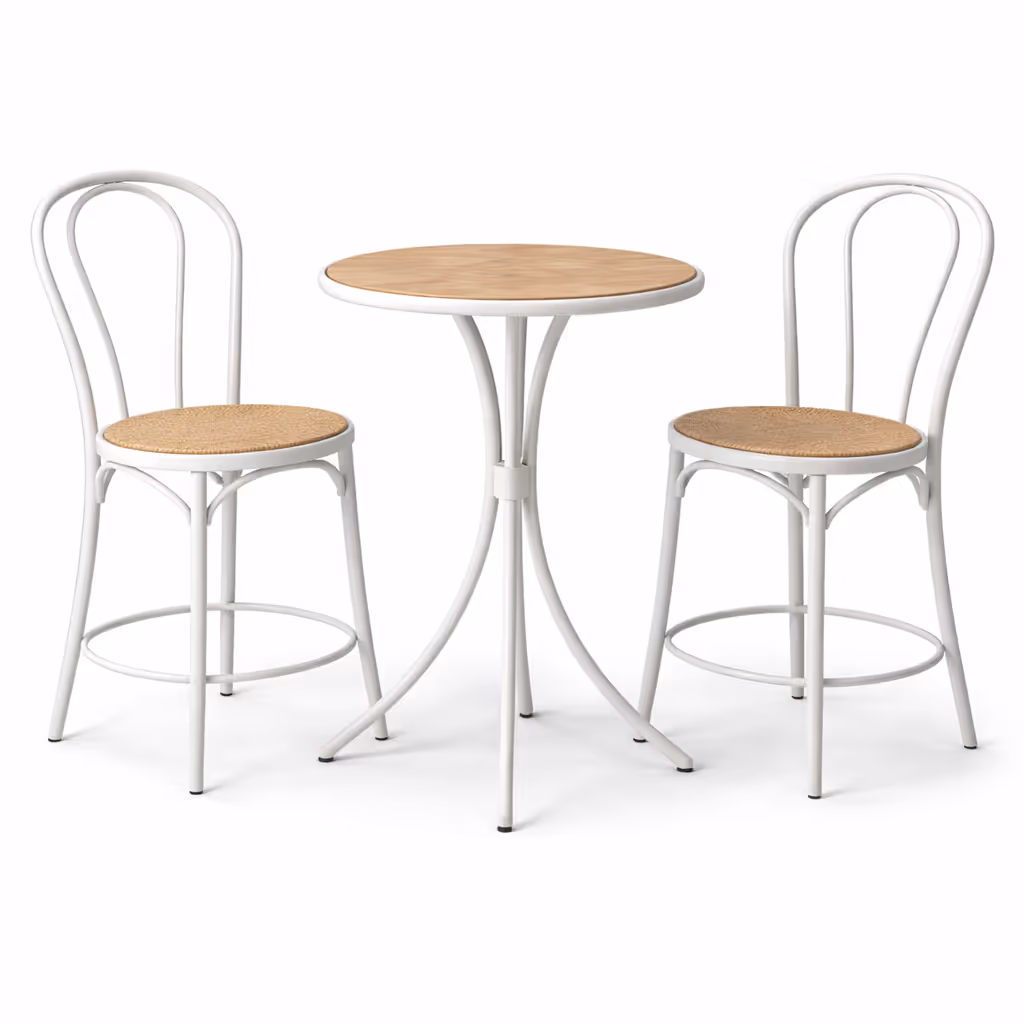 Small-Space Bistro Table Set (3-Piece)
