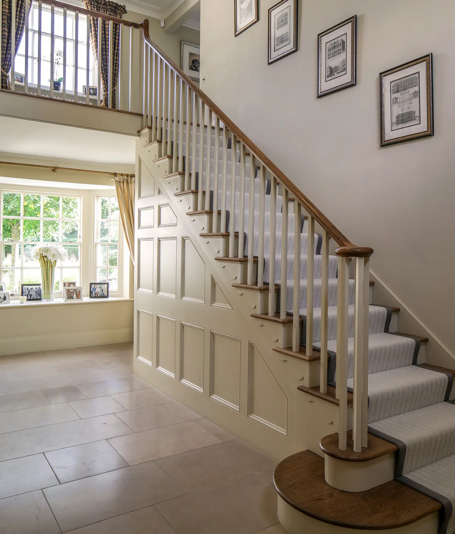 Bespoke timber staircase installation