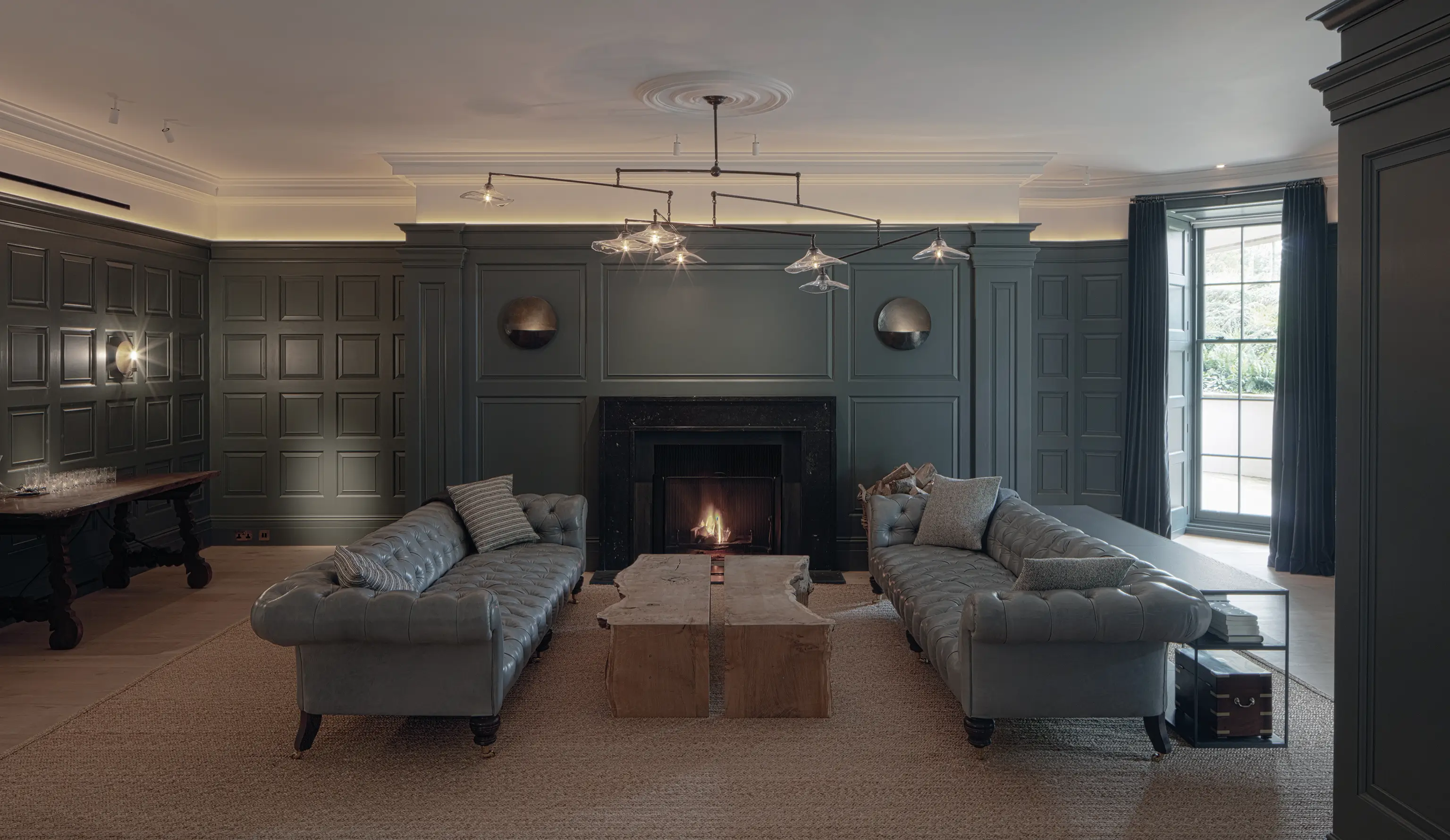 Wood panelling for Wiltshire country house