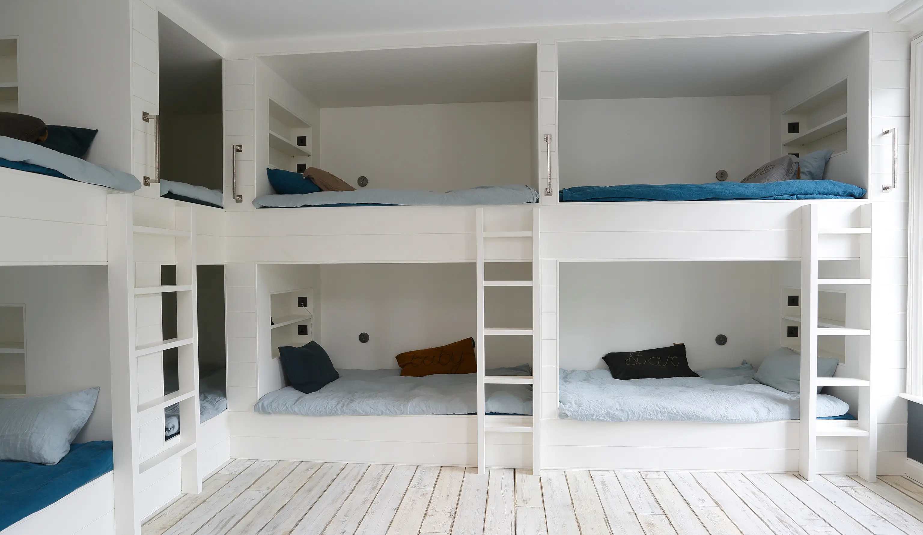 child's bedroom custom built bed and furniture for large home in Surrey