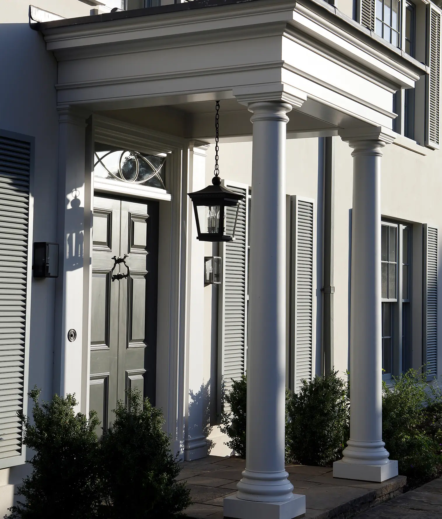 bespoke front door for house refurbishment in Surrey