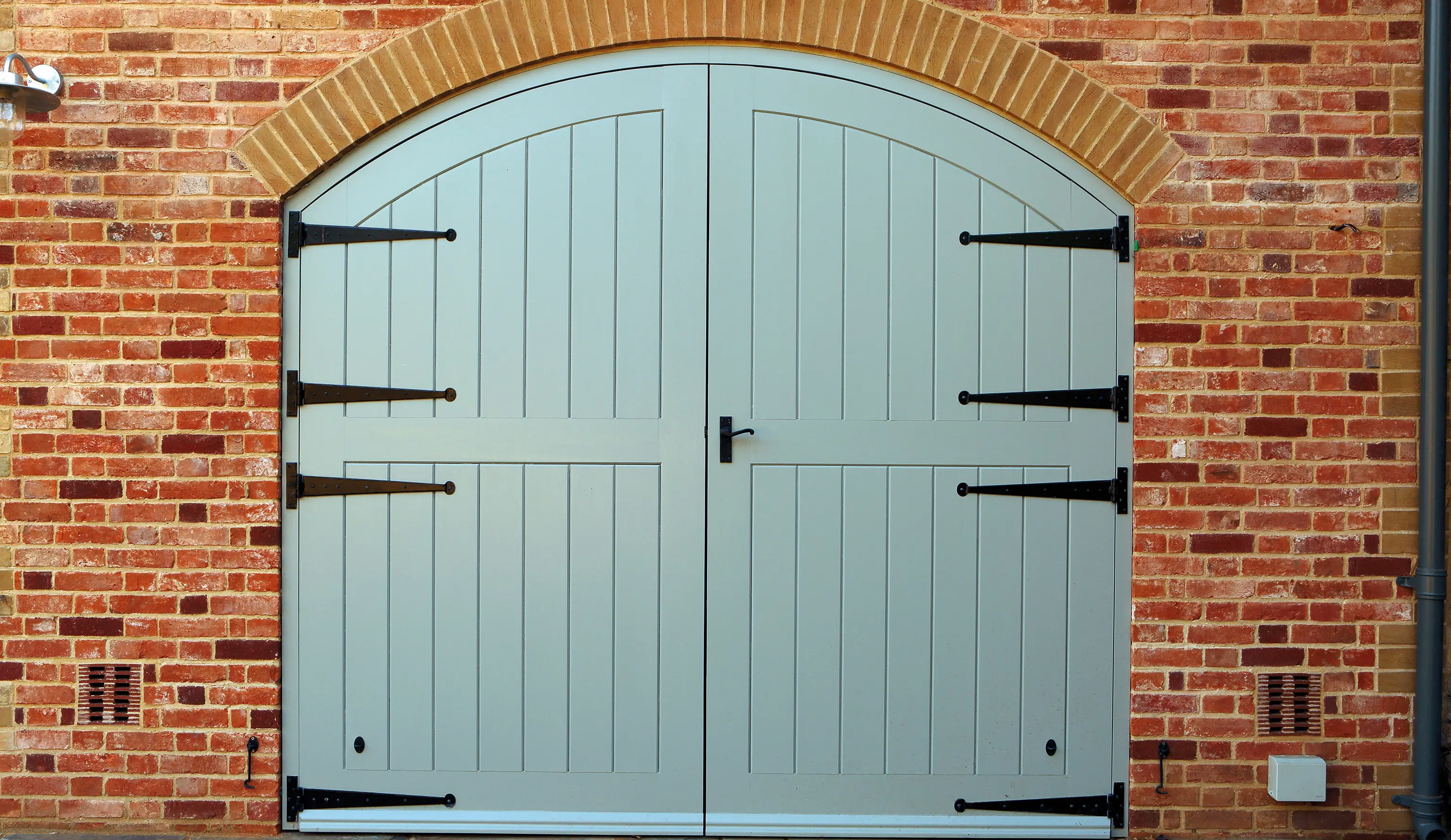 bespoke joinery for coach house door conversion