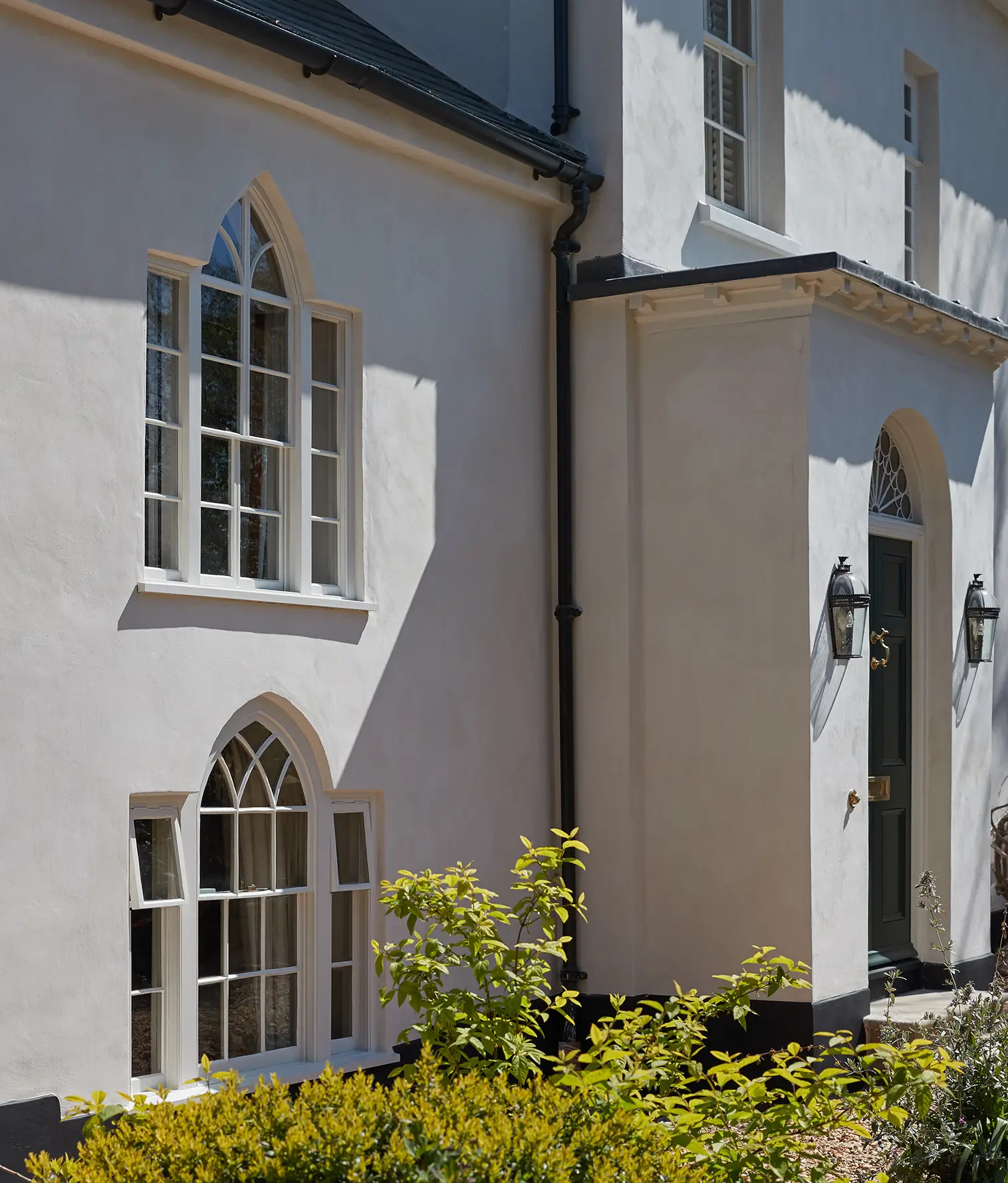 restoration of timber Gothic windows