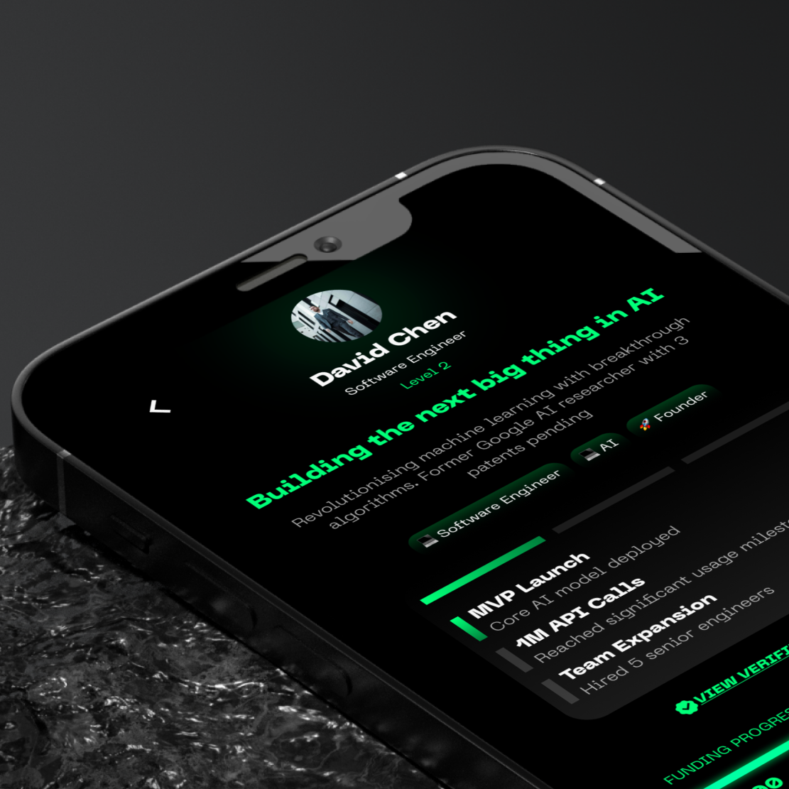 Backerz mobile app