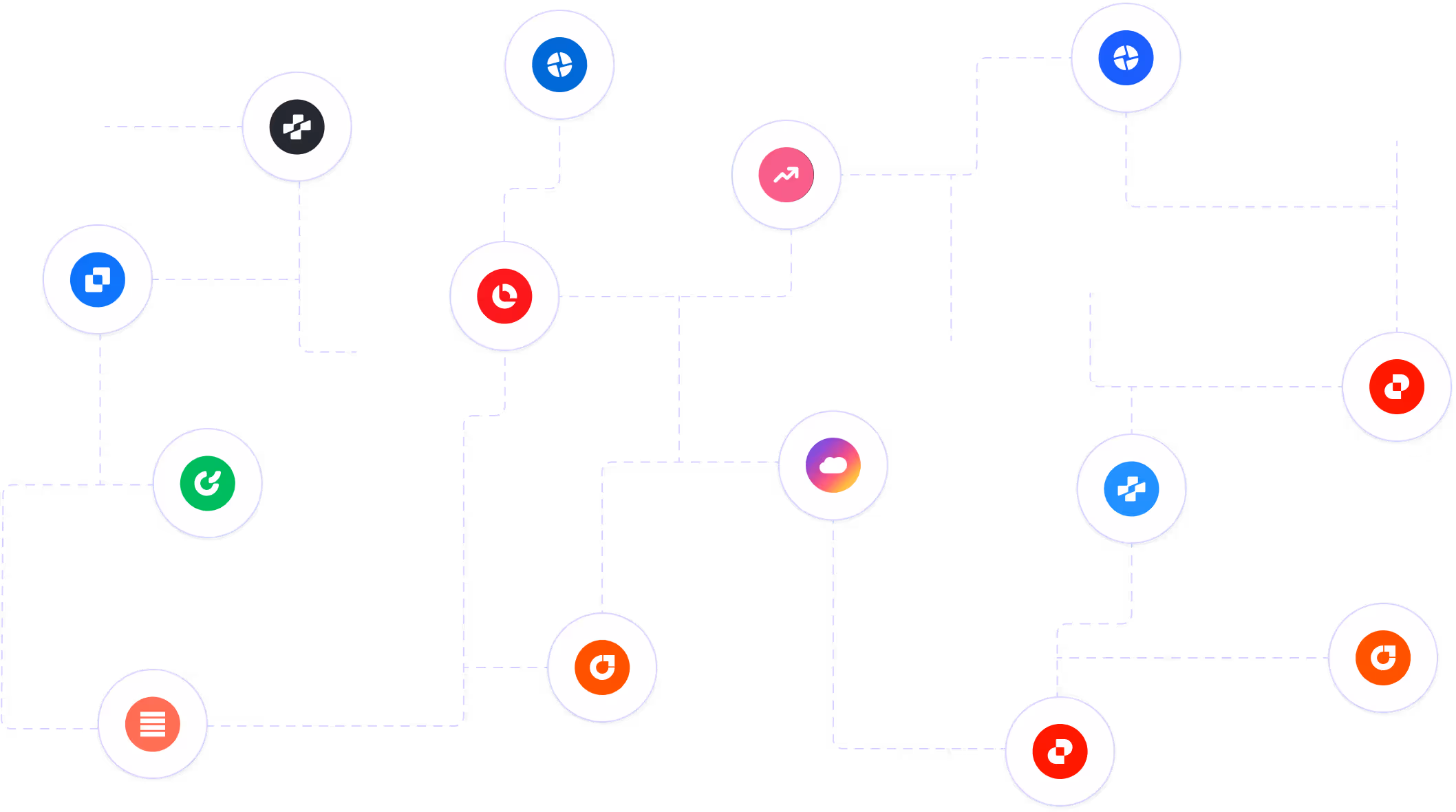 Integration Diagram Techdash X Webflow Template | Brix Template