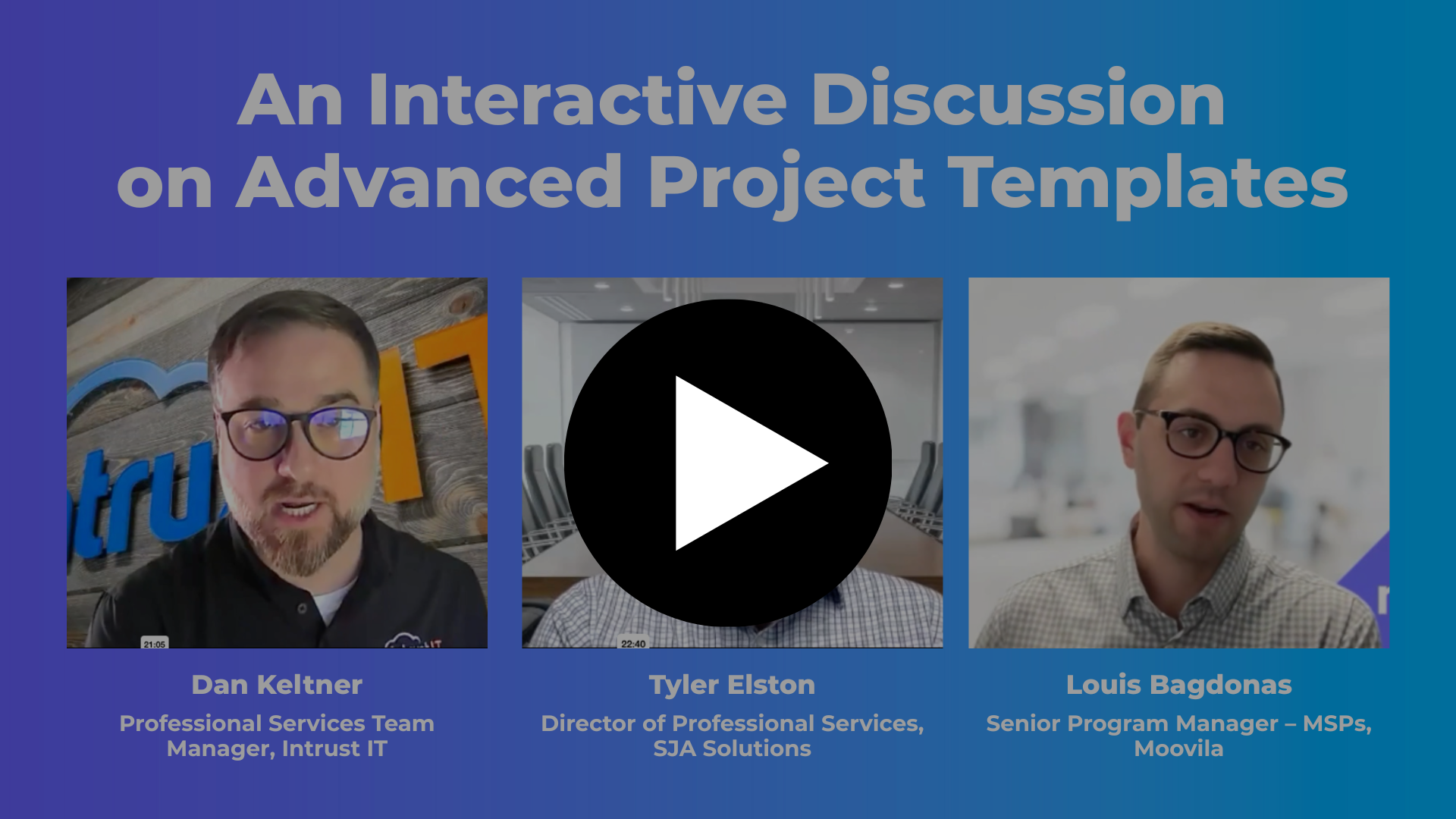 An Interactive Discussion on Advanced Project Templates