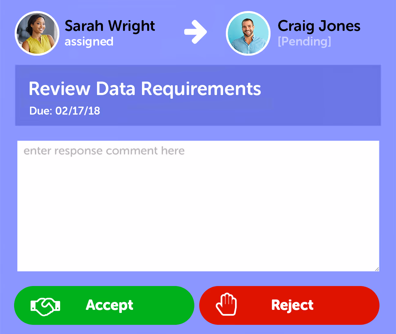 Task Acceptance