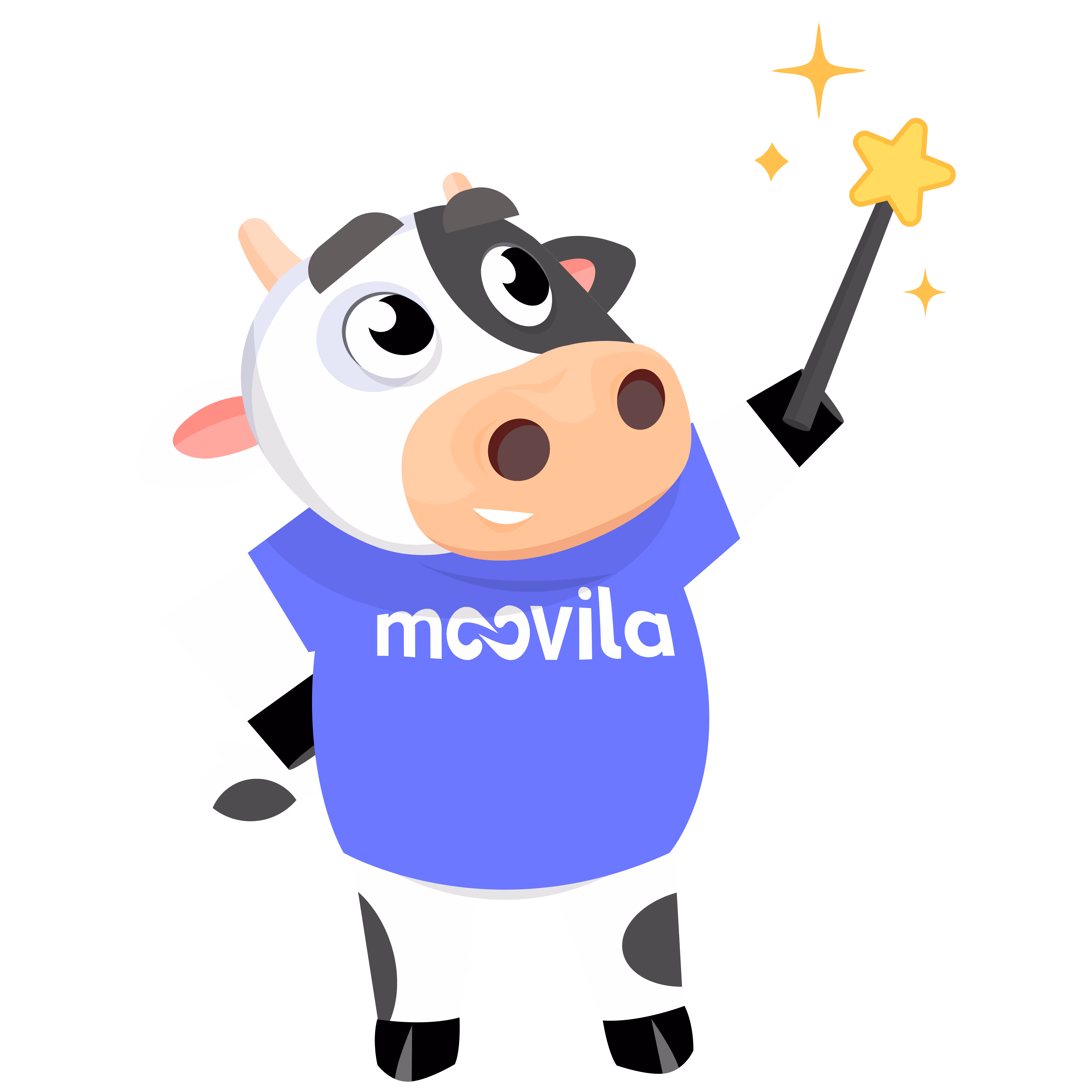 Moovila Cow Mascot