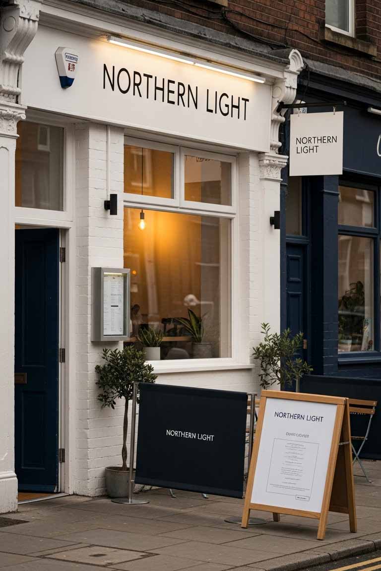 Photo of an independent cafe