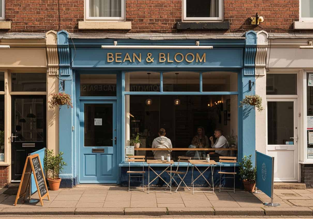 Photo of cafe exterior