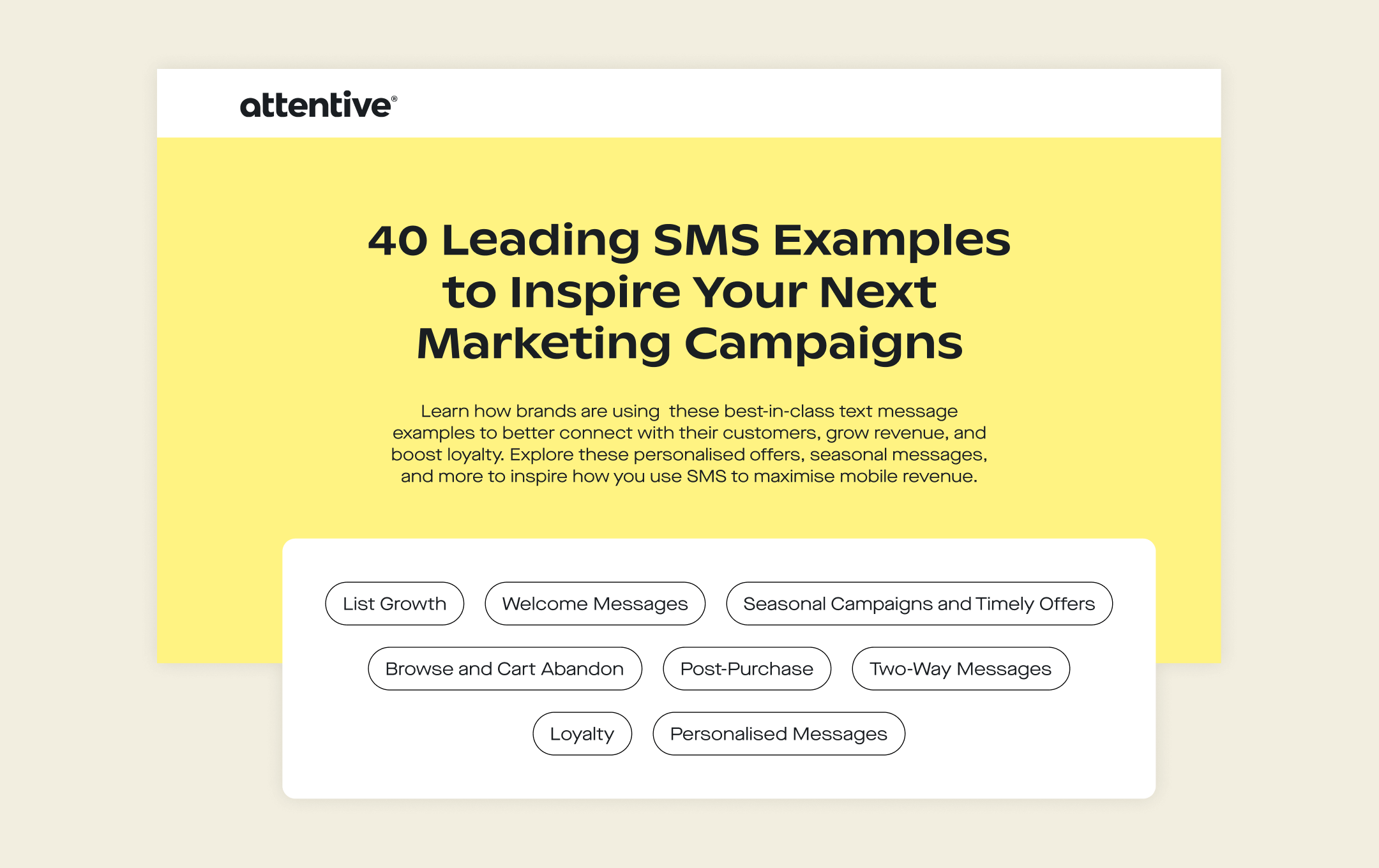 UK sms campaign examples