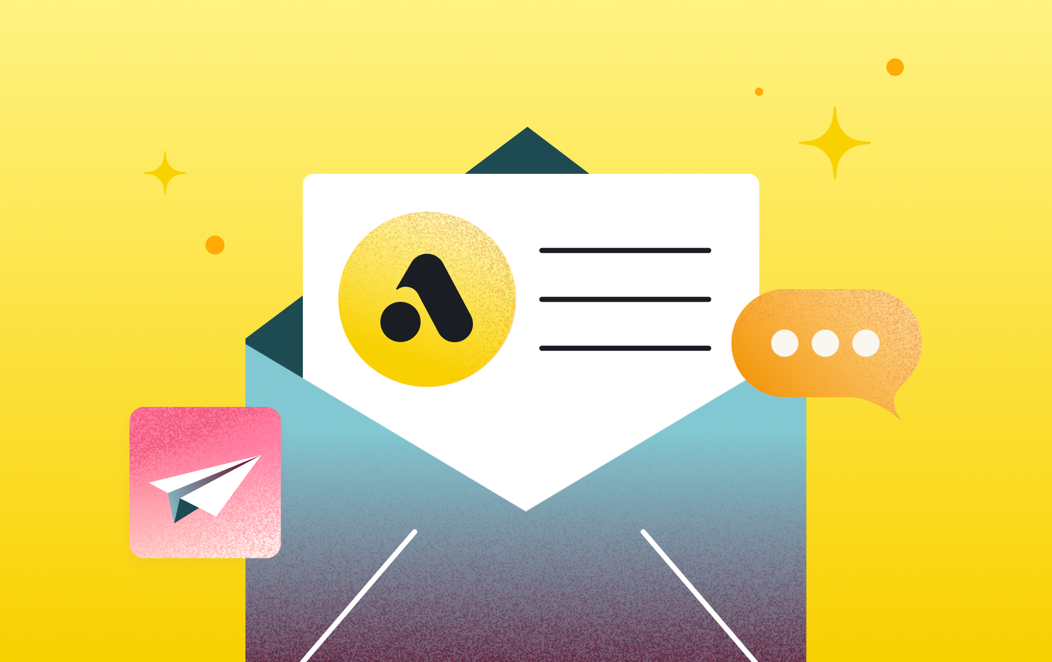 envelope with email