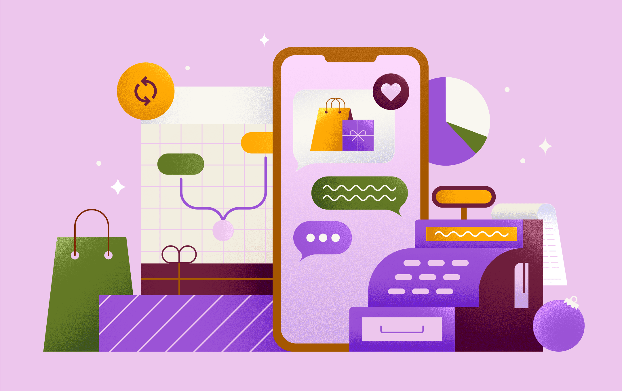 hybrid marketing holiday shopping
