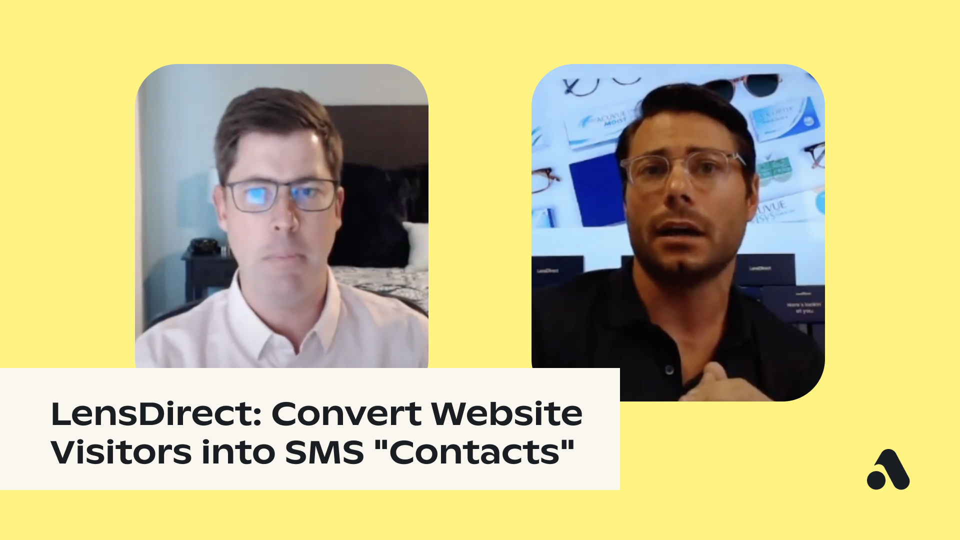 How LensDirect Optimizes List Growth to Convert Website Visitors into SMS "Contacts"