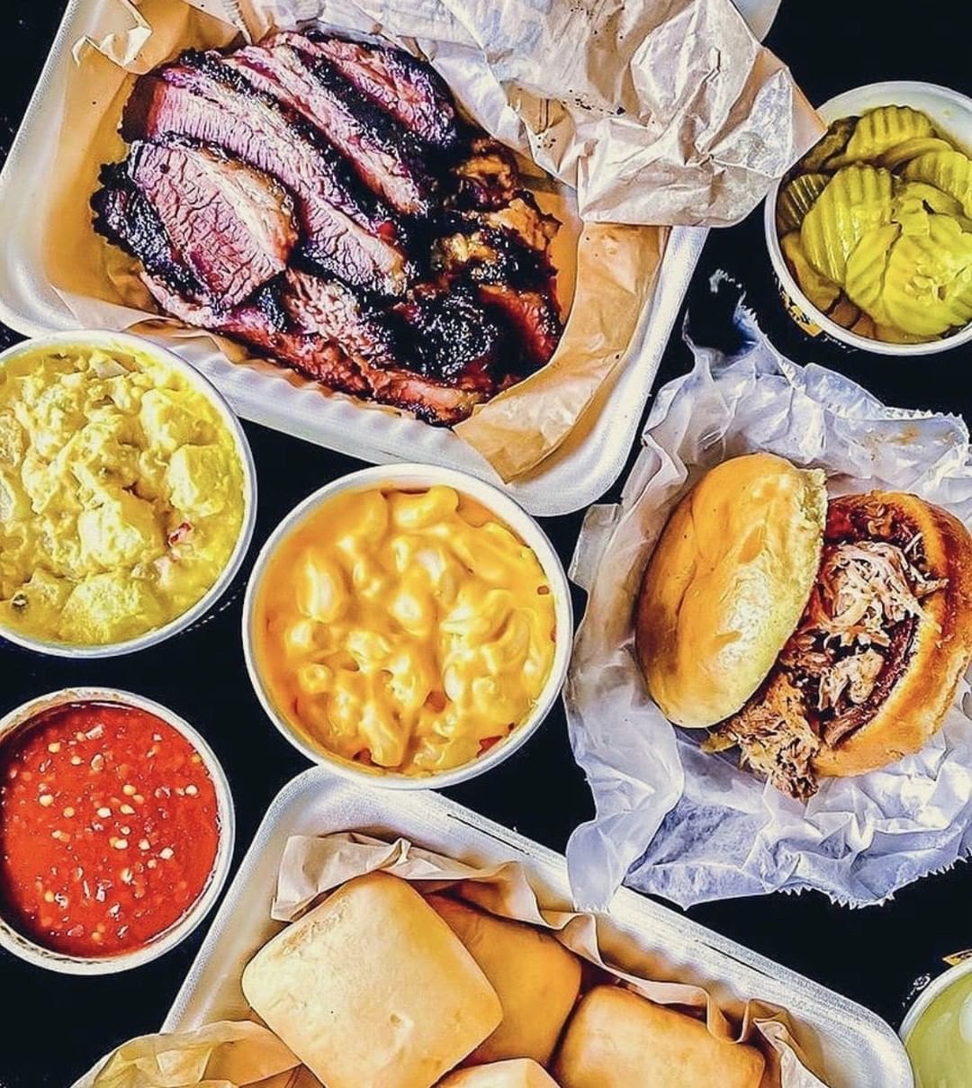 Dickey's barbecue food