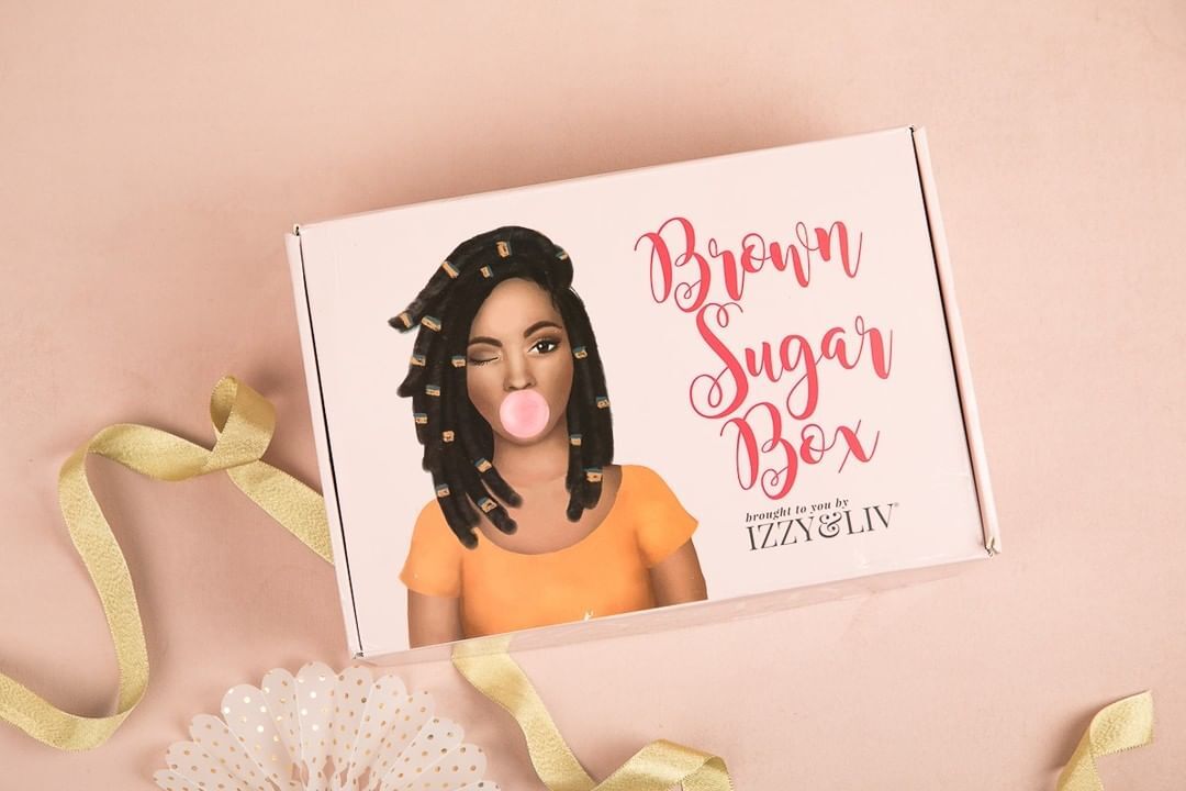 Izzy & Liv brown sugar box