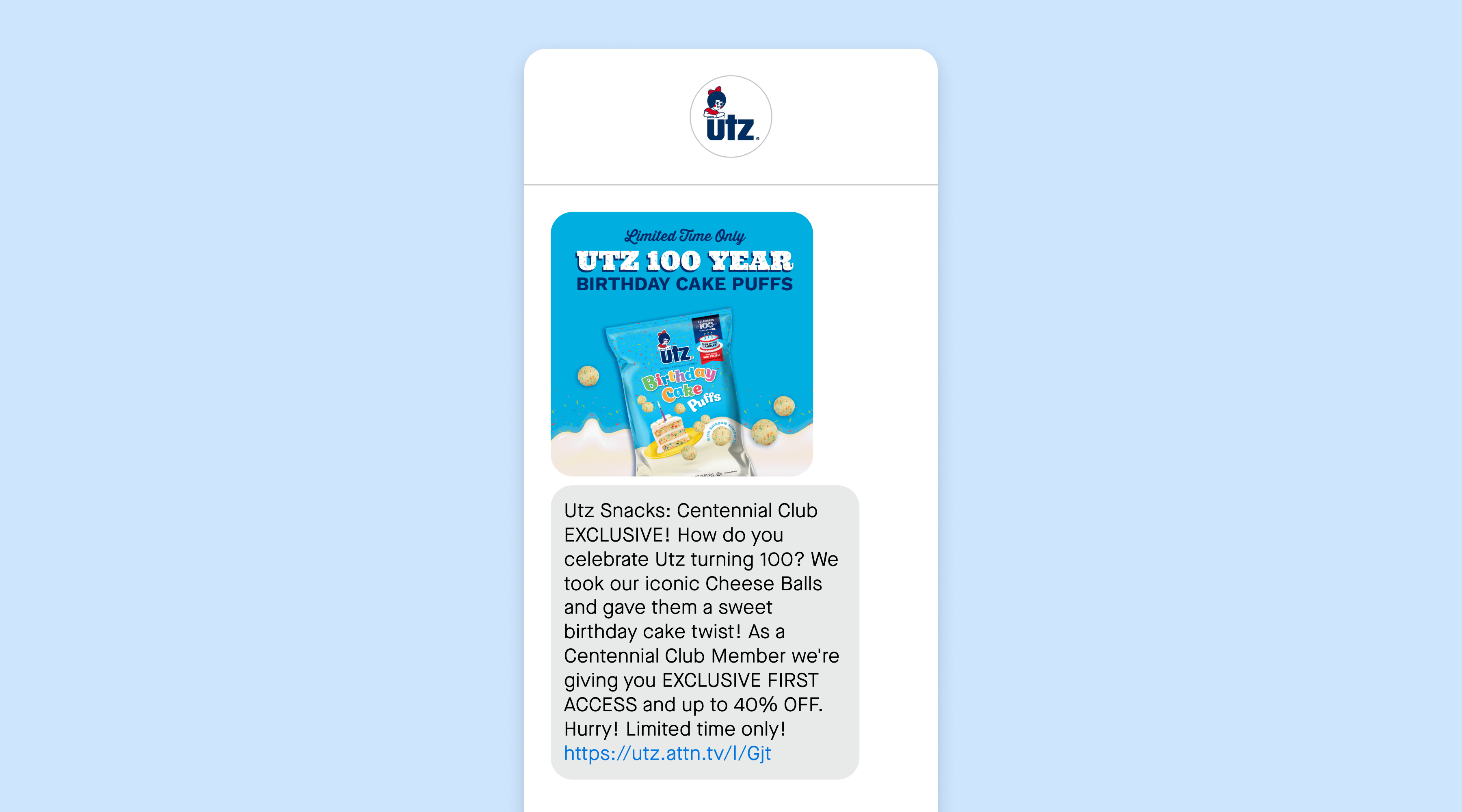 UTZ limited time offer