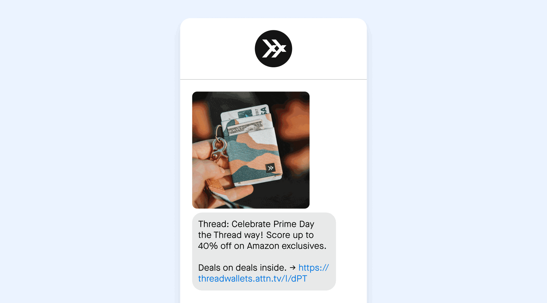 Thread Wallets MMS examples