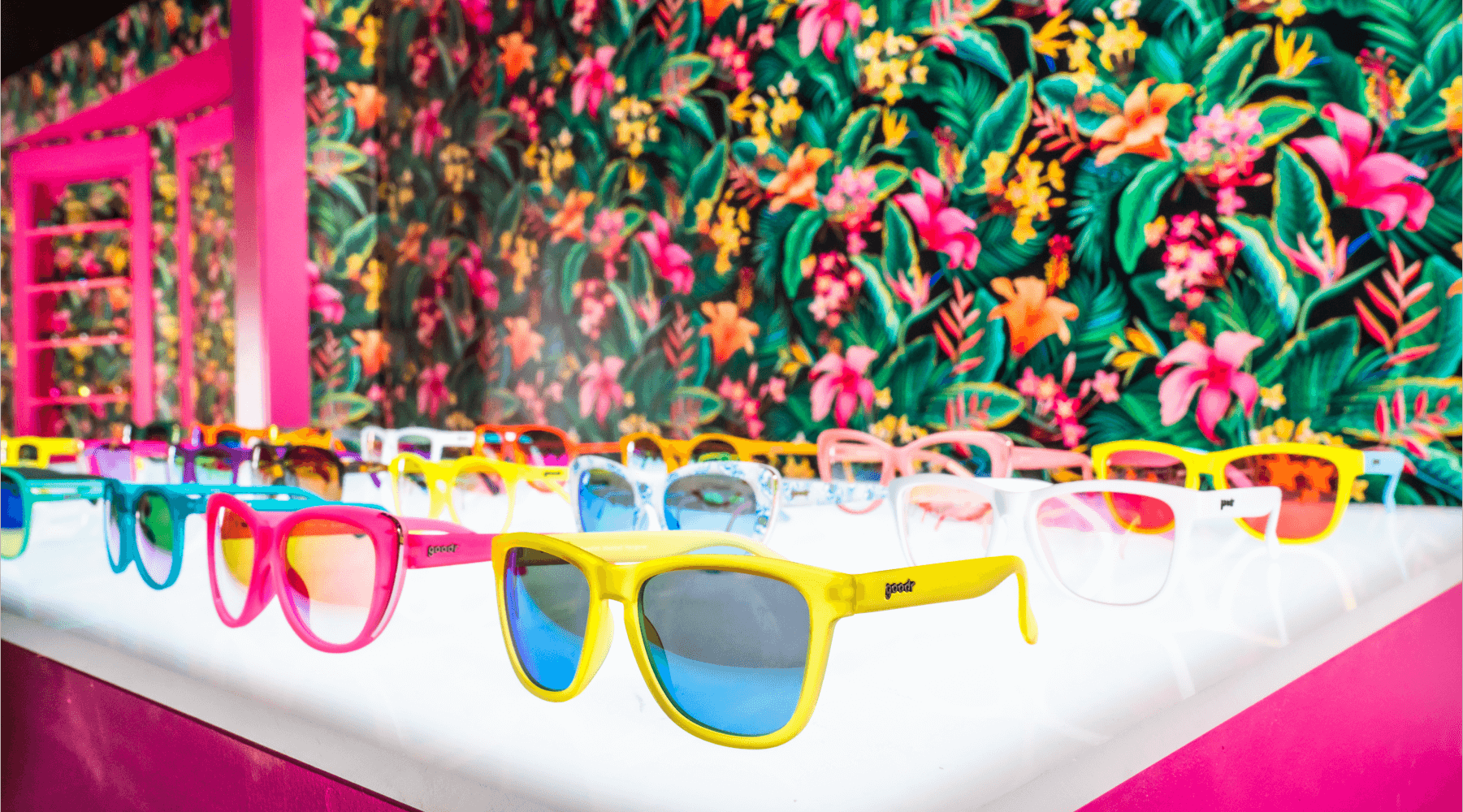 sunglasses at goodr's The Cabana in Venice