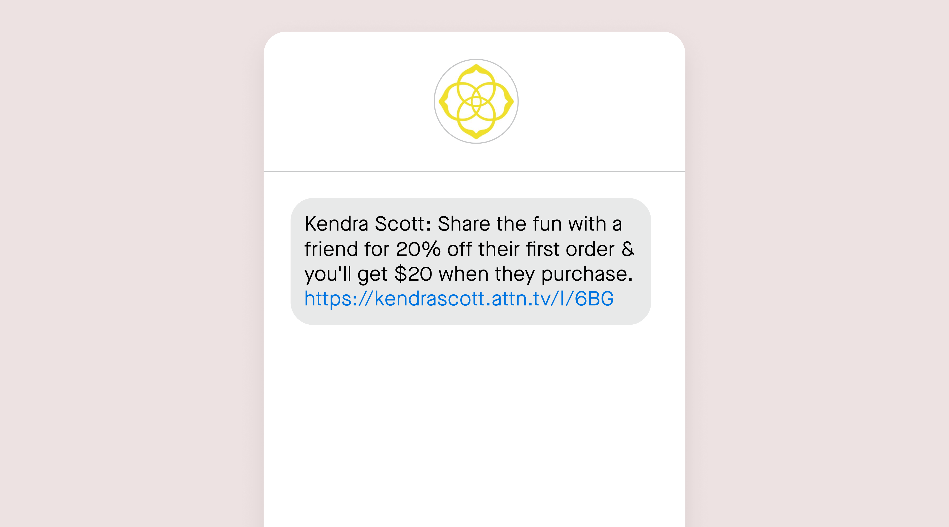 Kendra Scott 20% off