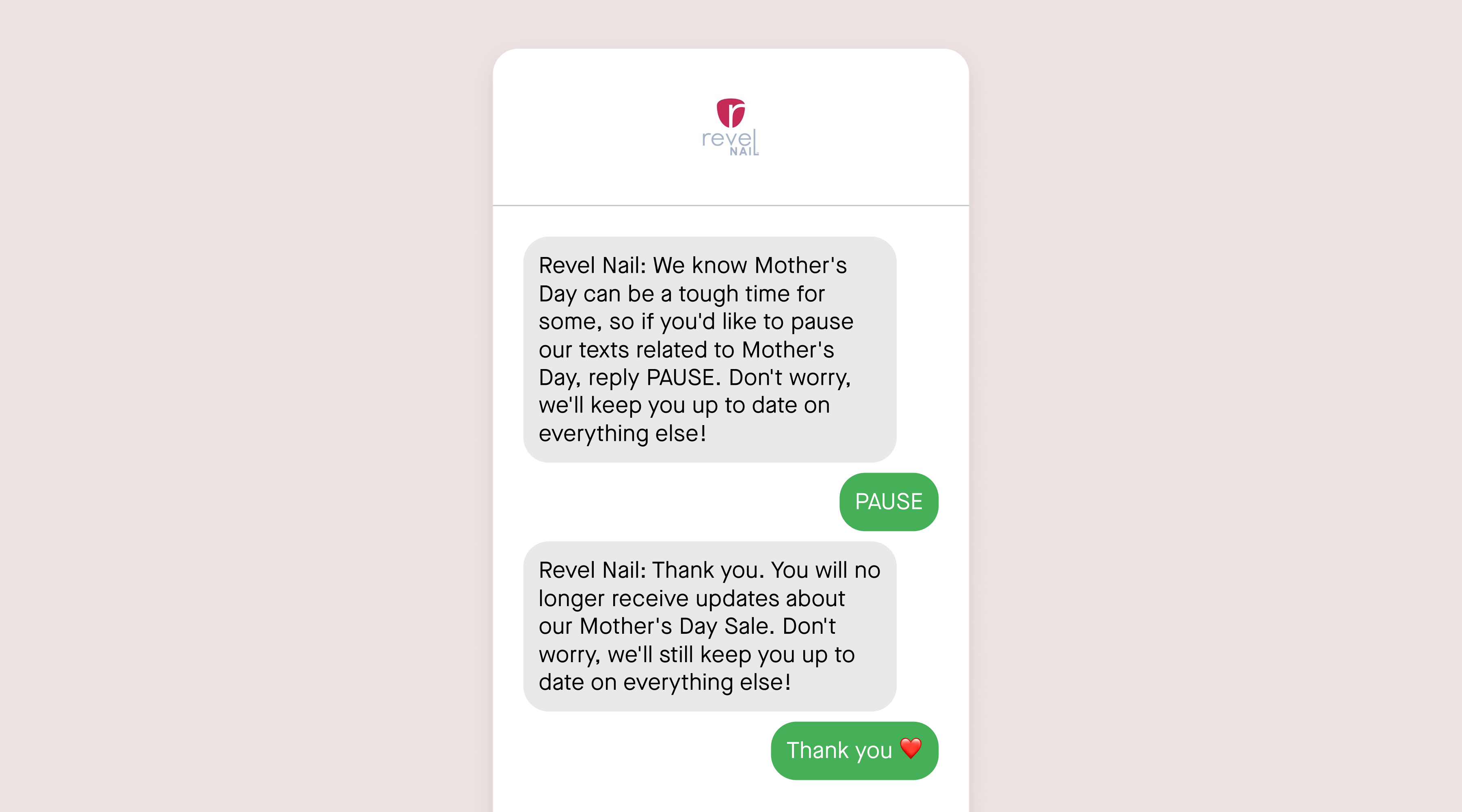 Revel Nail mother's day