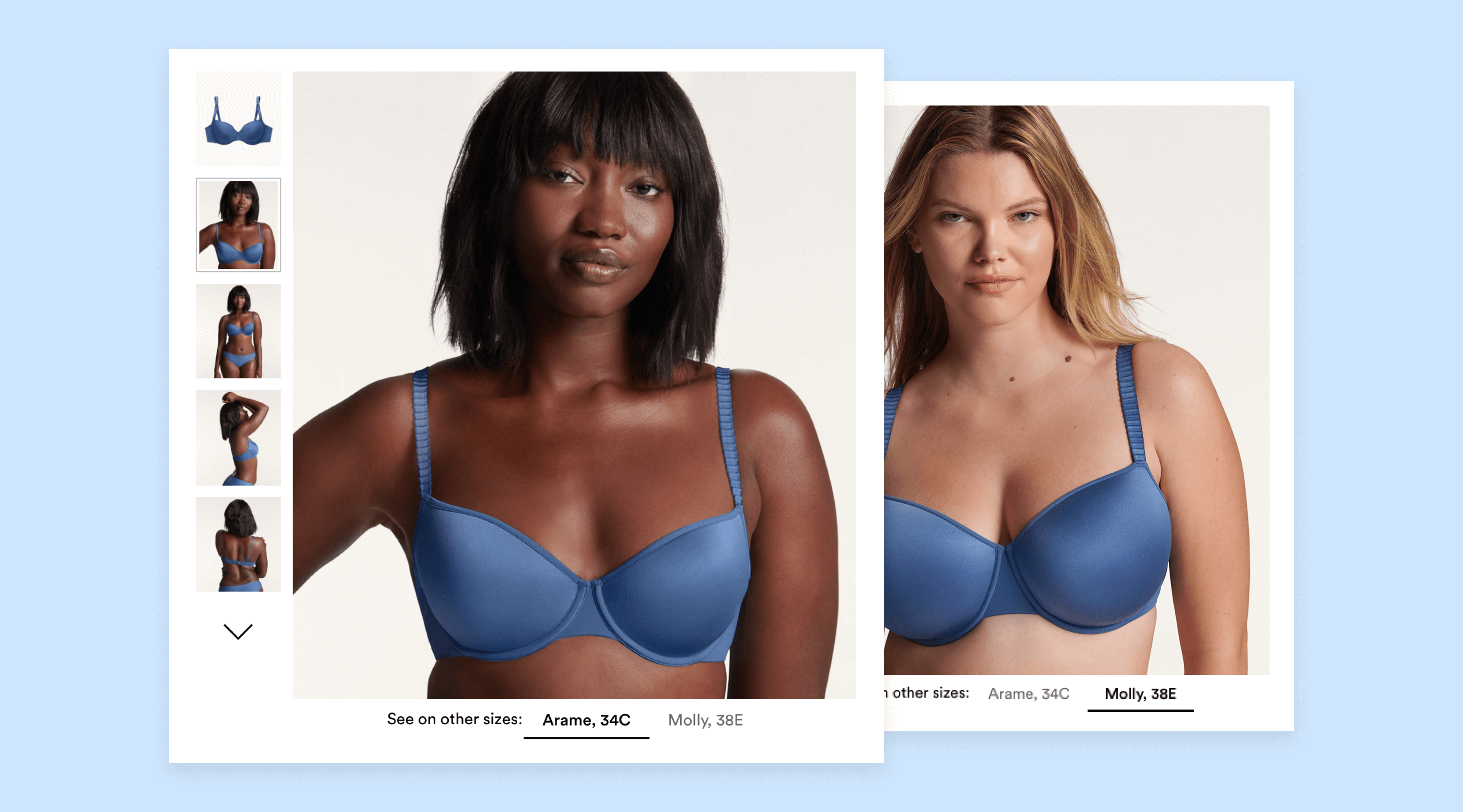 thirdlove inclusive marketing website