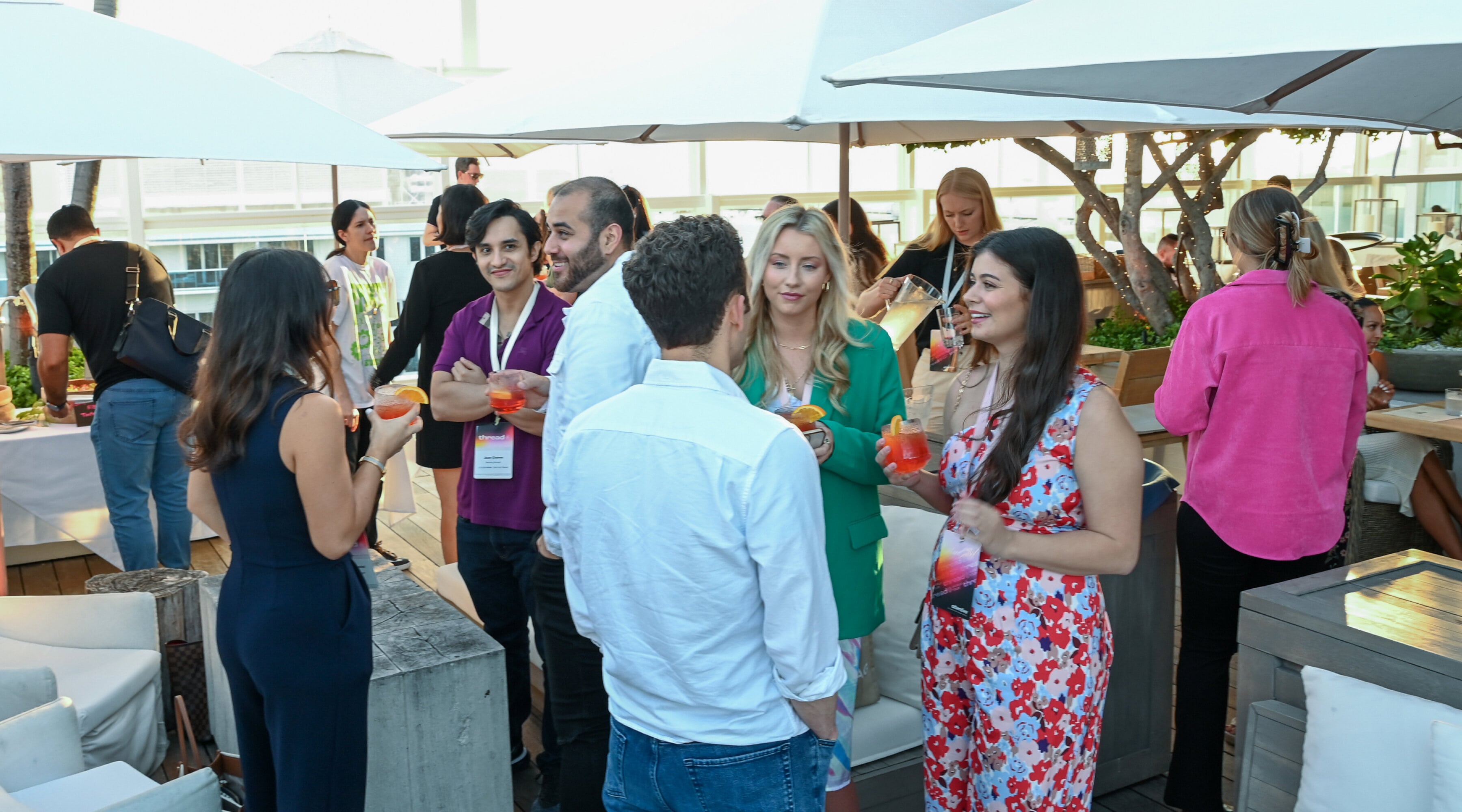 Thread social event