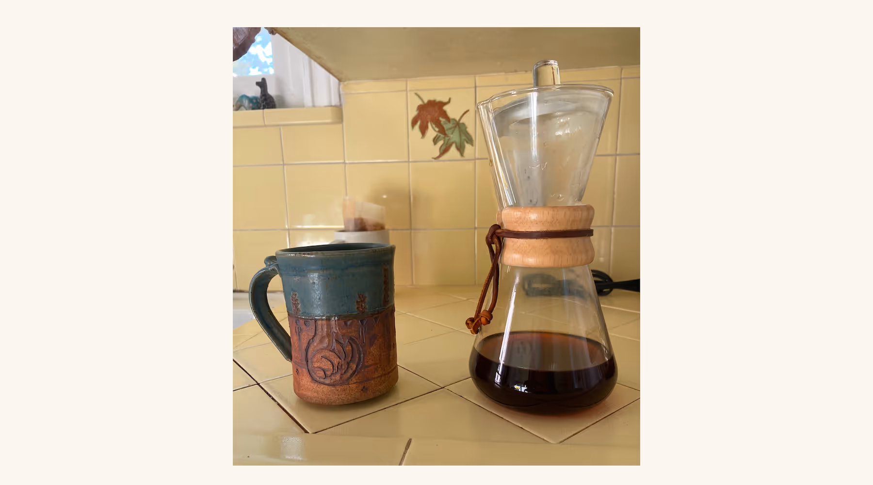 Making coffee before a busy day at Attentive