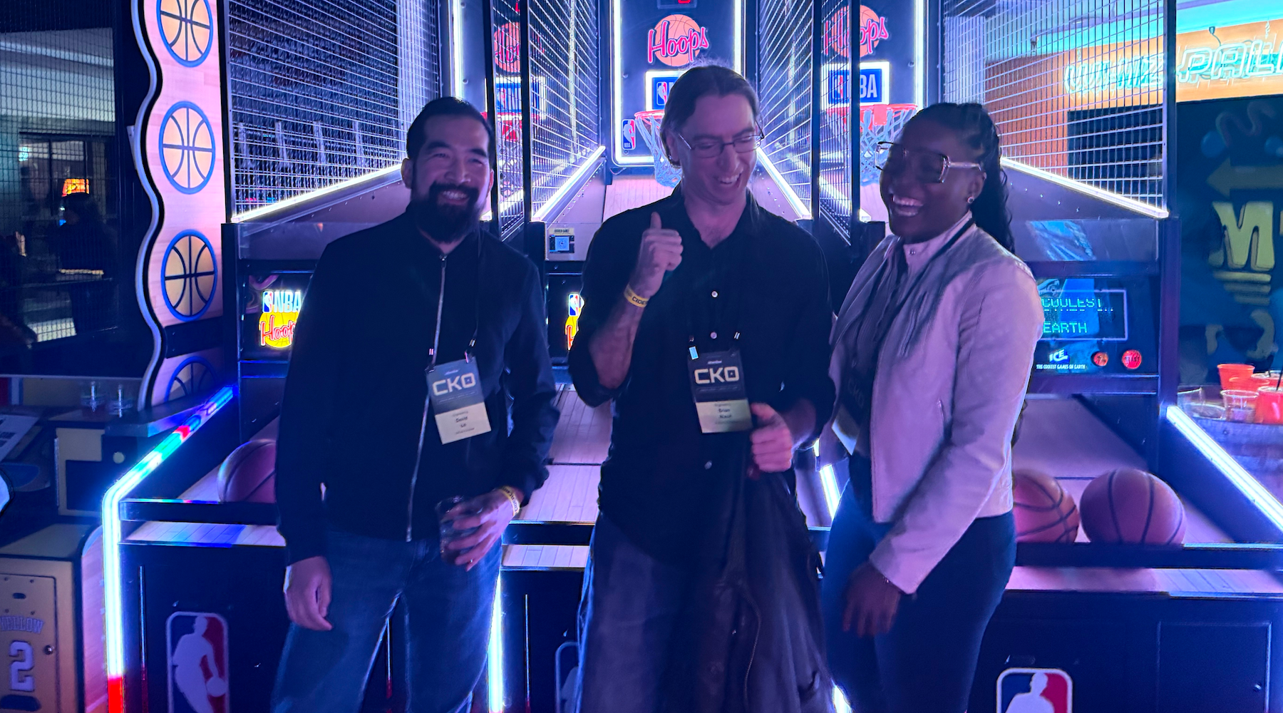 Attentive employees at CKO