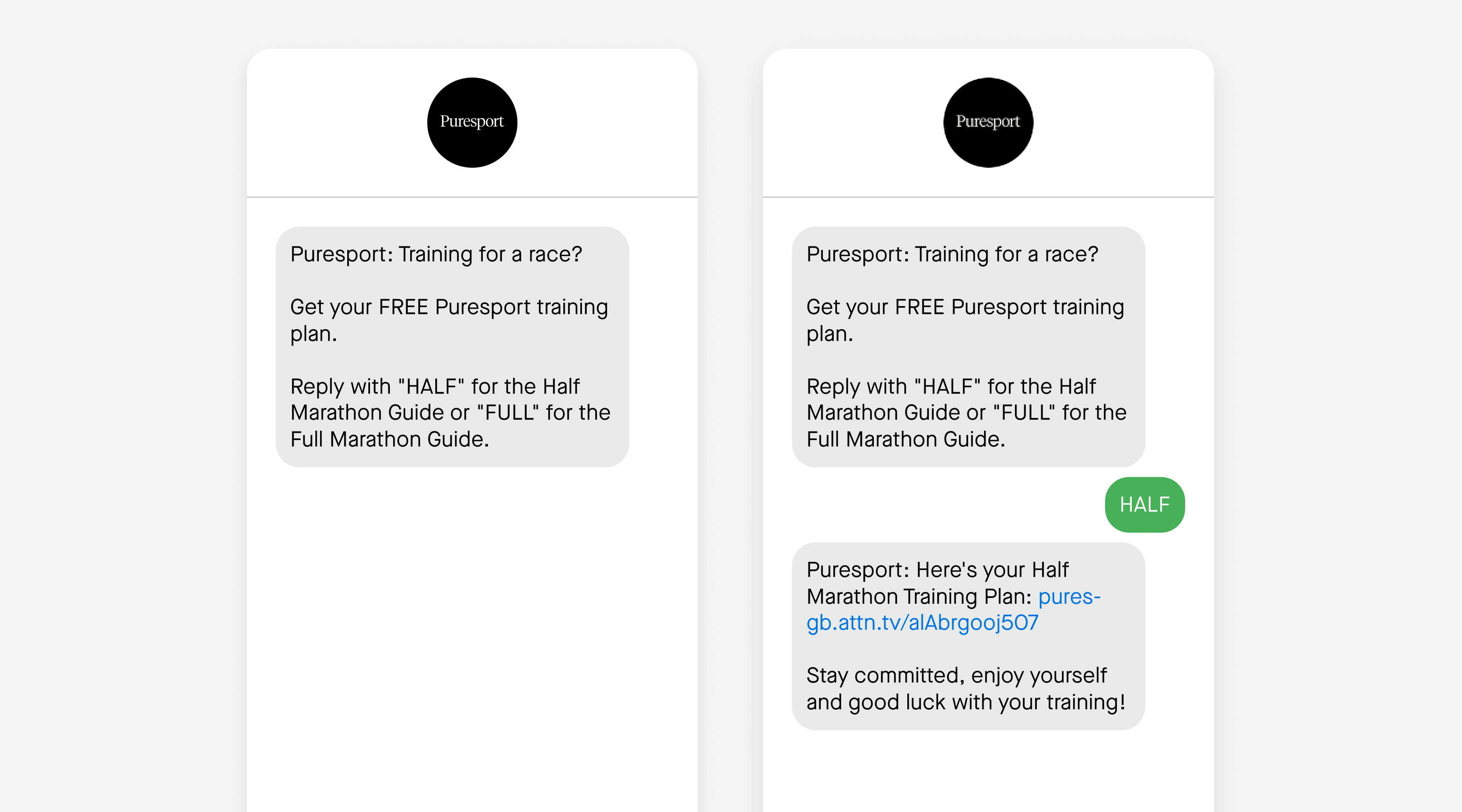 marathon plan two-way journey