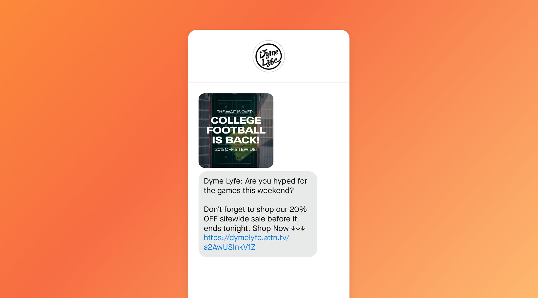 This example shares the importance of giving your shoppers the home-field advantage with site-wide sales to kick things off