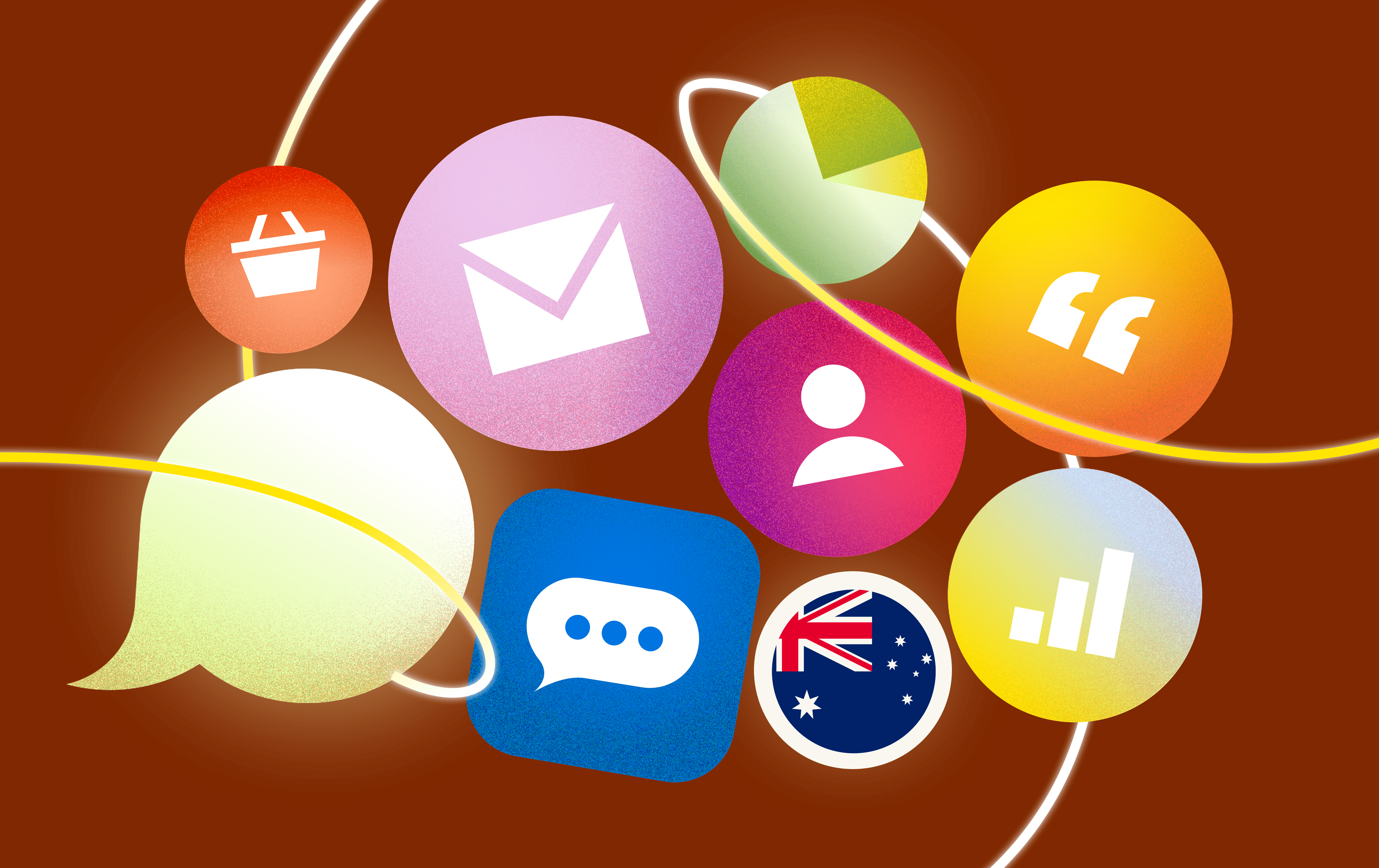 AU consumer survey icons